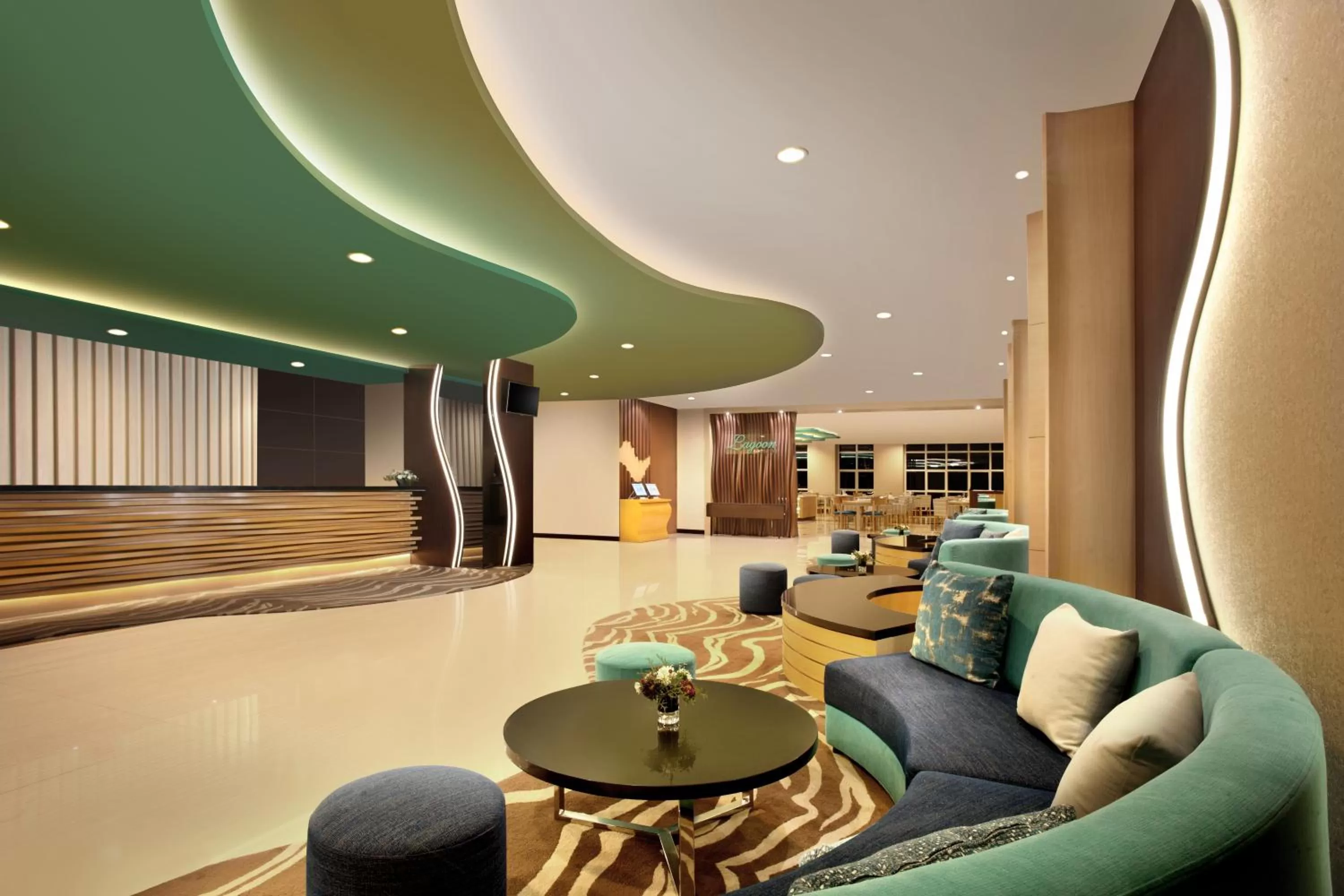 Lobby or reception in Best Western The Lagoon Hotel