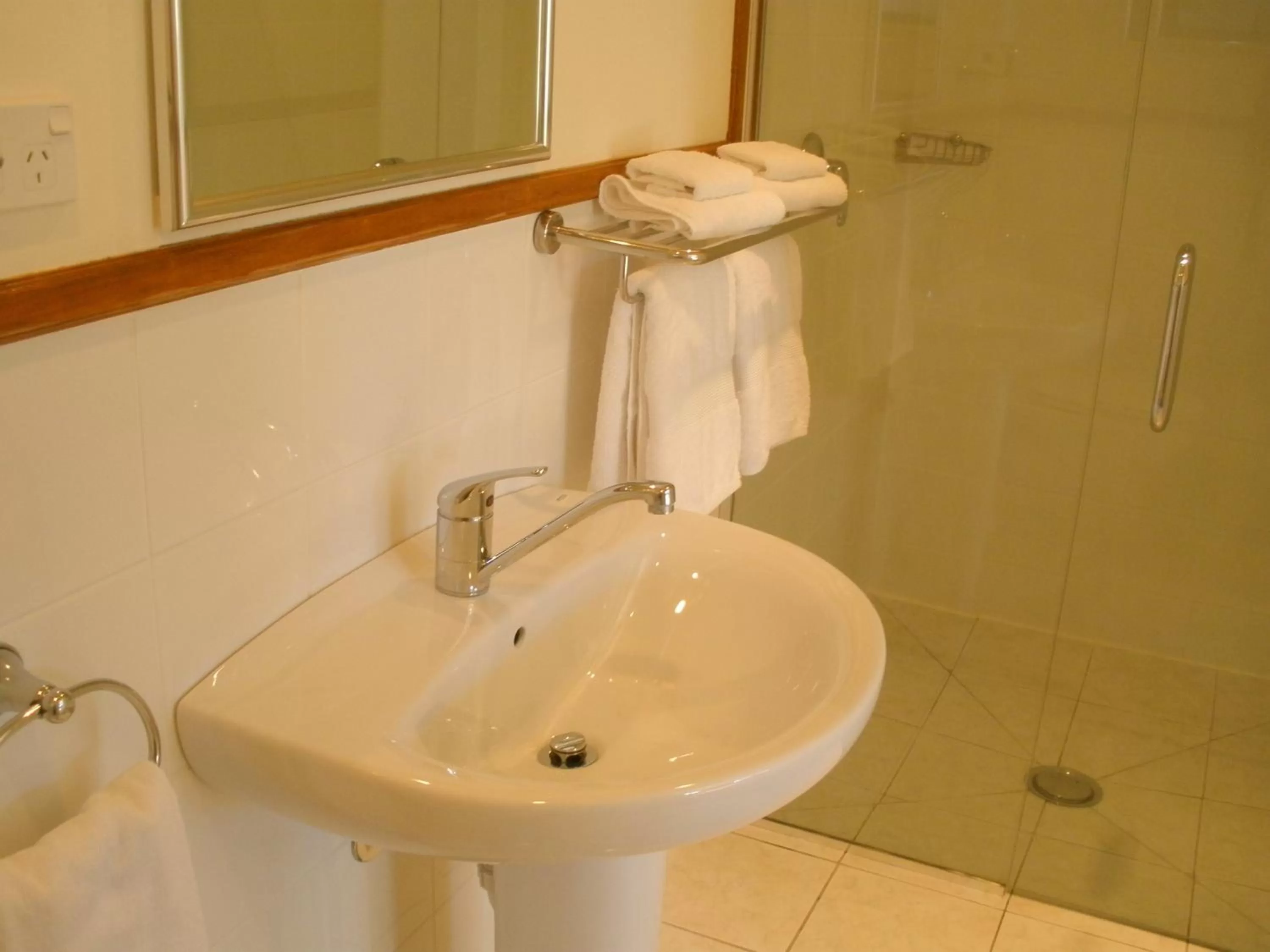 Bathroom in Andrea's Bed & Breakfast