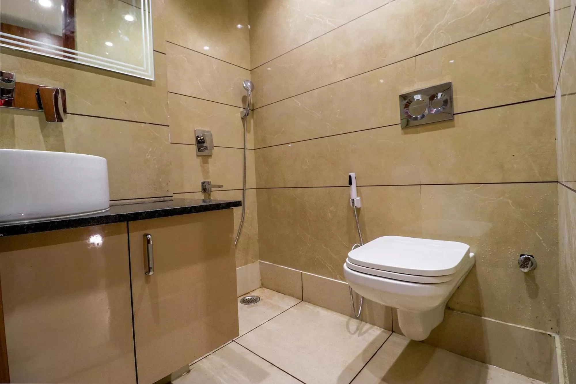 Bathroom in FabHotel Pitampura