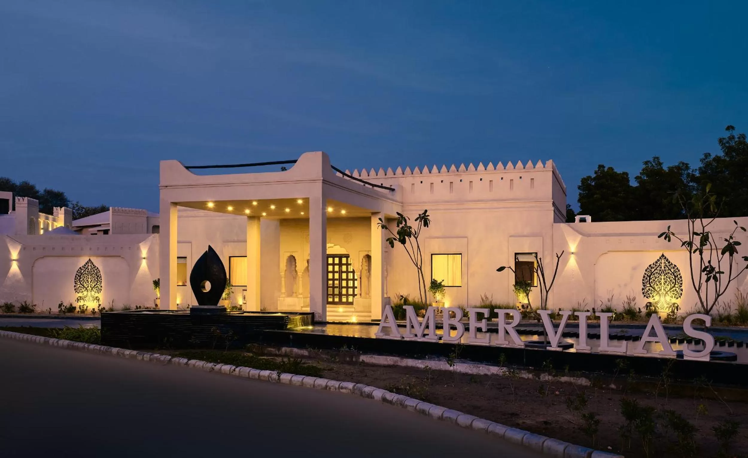 Facade/entrance in Pride Amber Vilas Resort & Convention Centre