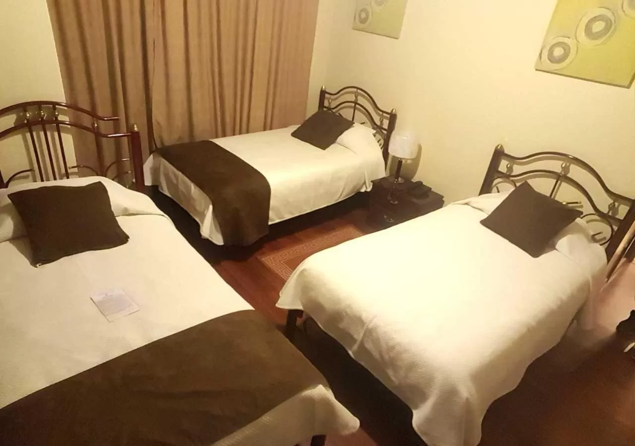 Night, Bed in La Merced Plaza Hostal