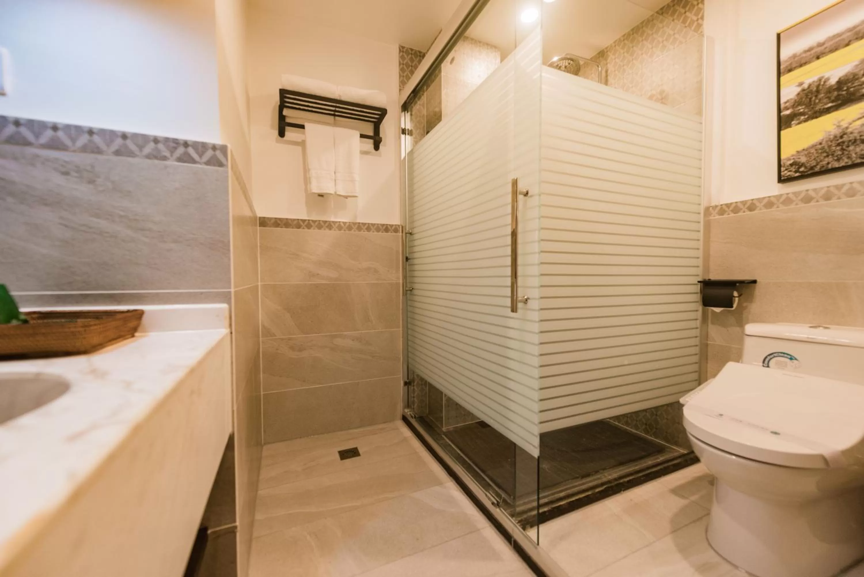 Bathroom in Li River Resort Villa Hotel