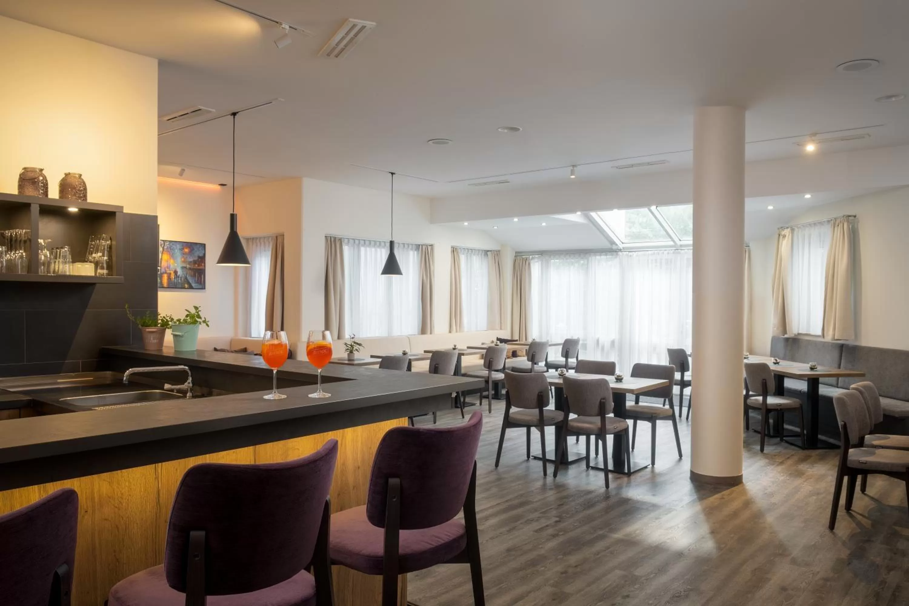 Lobby or reception in AWA Hotel