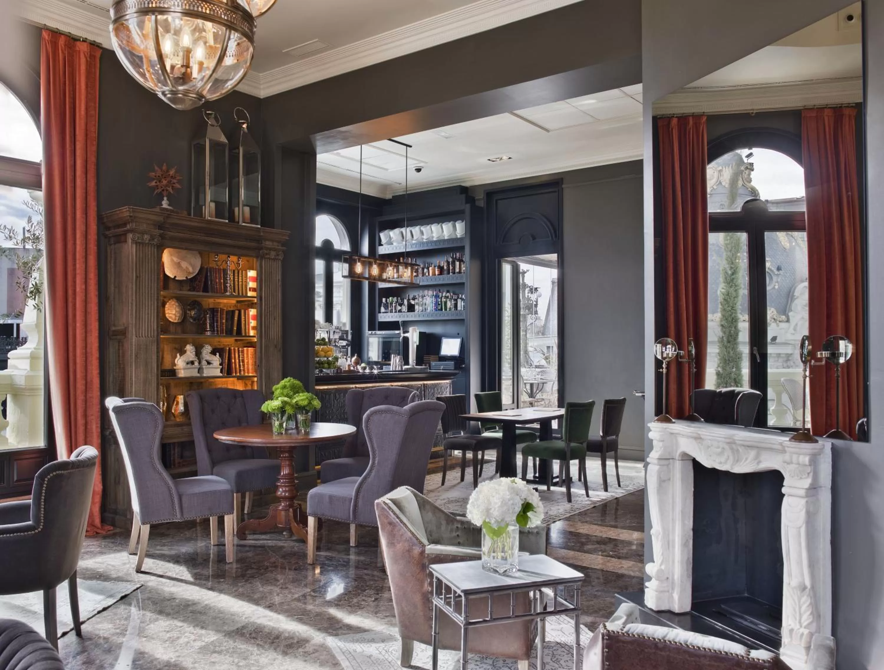 Lounge or bar in The Principal Madrid, Small Luxury Hotels