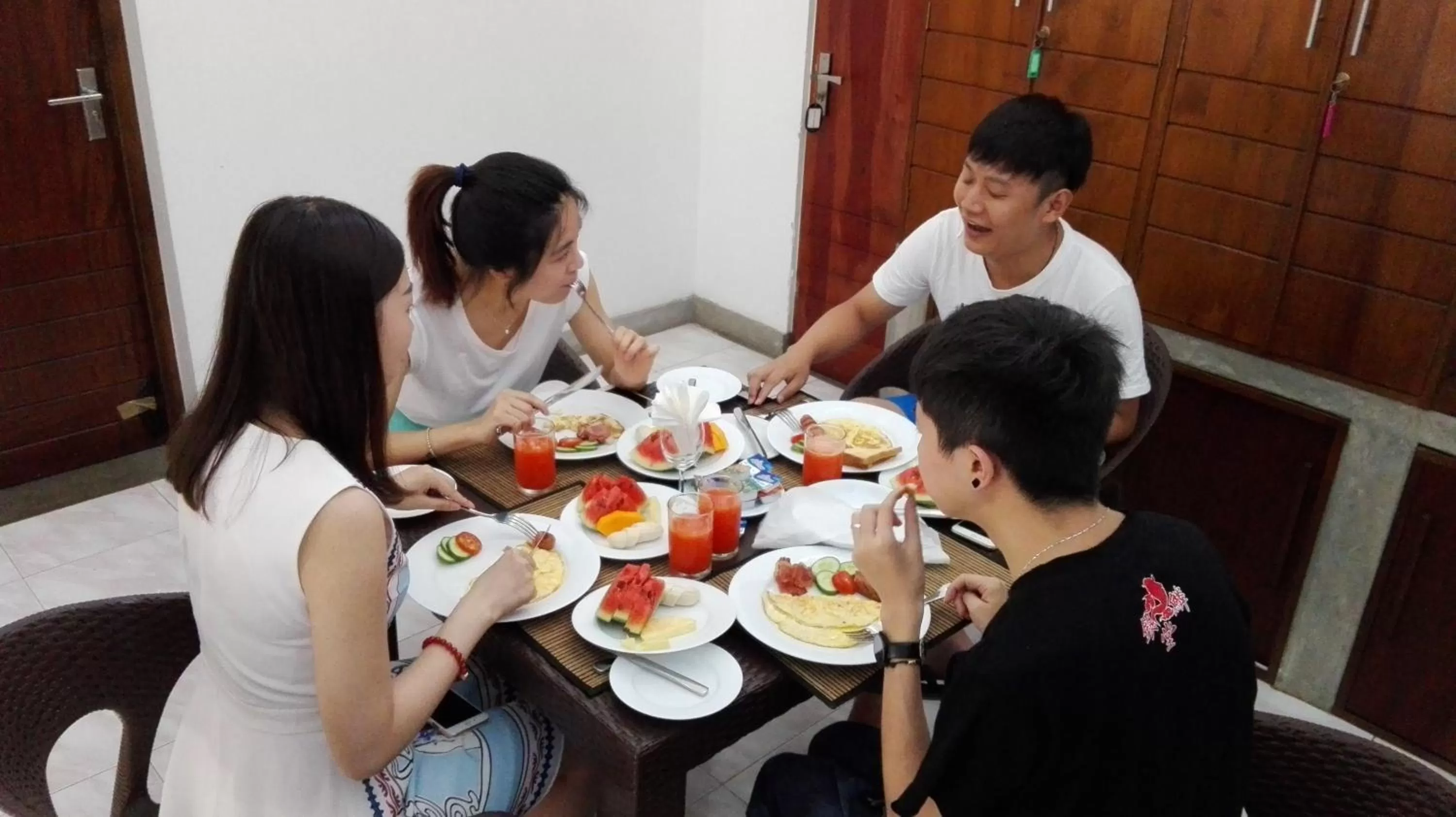 People in Inlak Garden Hotel