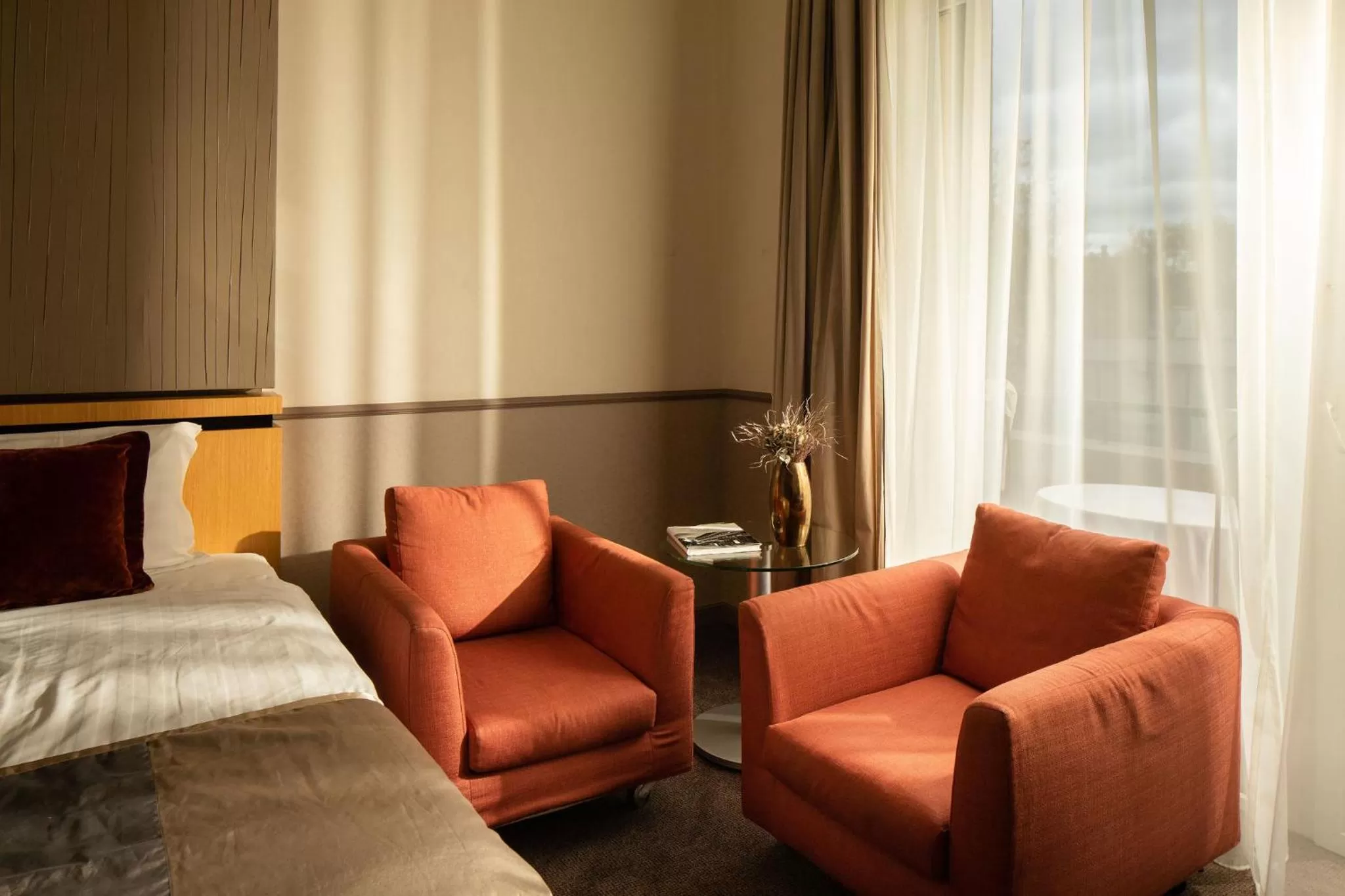Seating area, Bed in Mamaison Hotel Andrassy Budapest