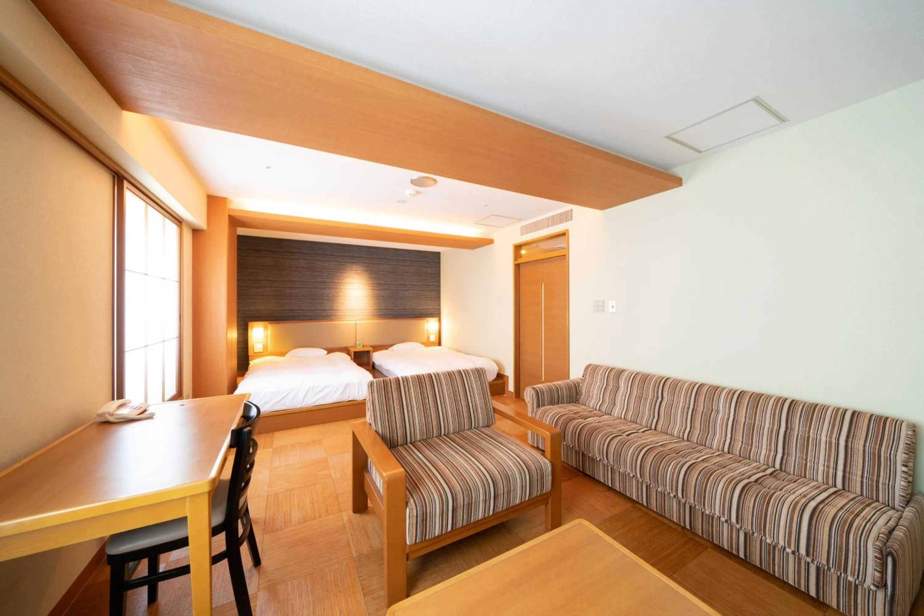 Bed in Pearl Hotel Ryogoku