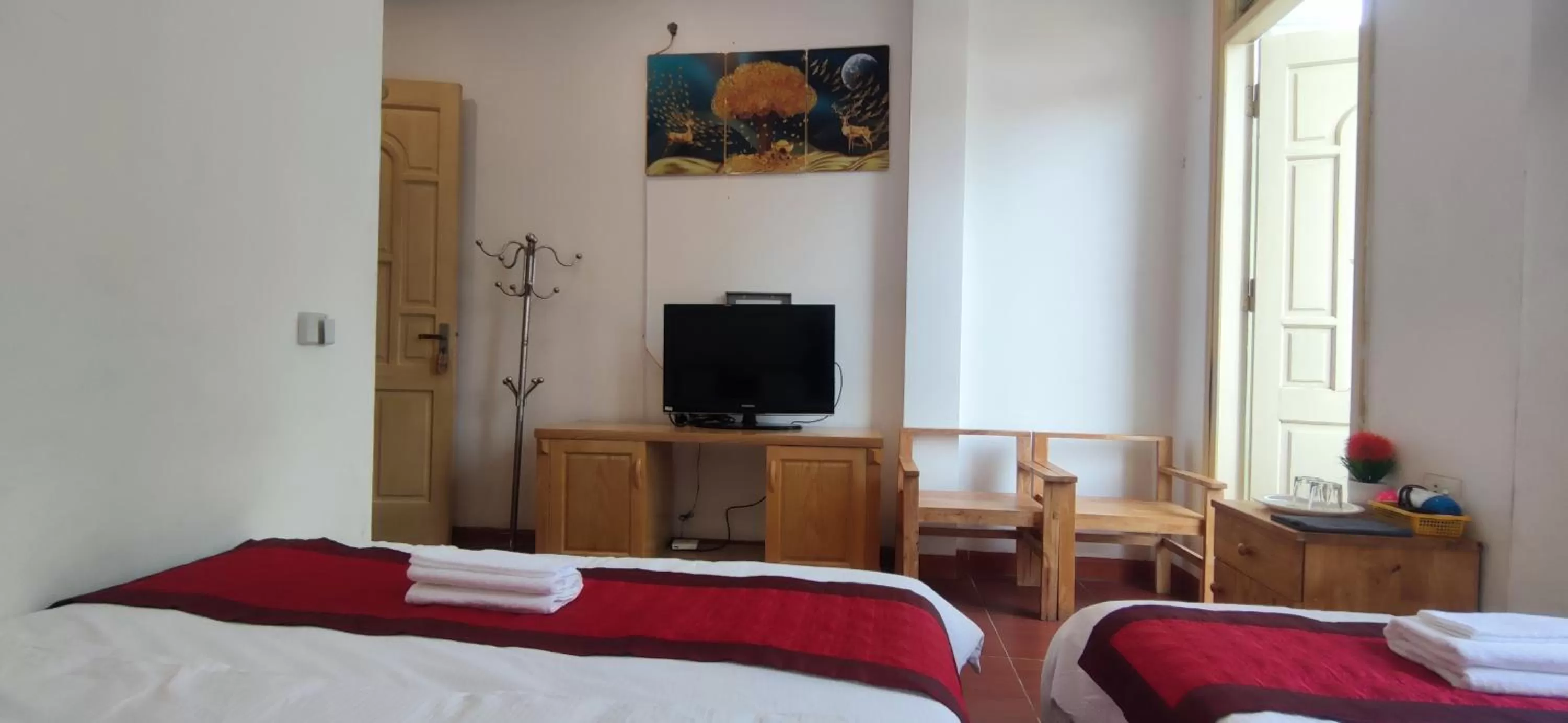 Bedroom, Bed in Thanh Hương 99 Hotel - Nội Bài