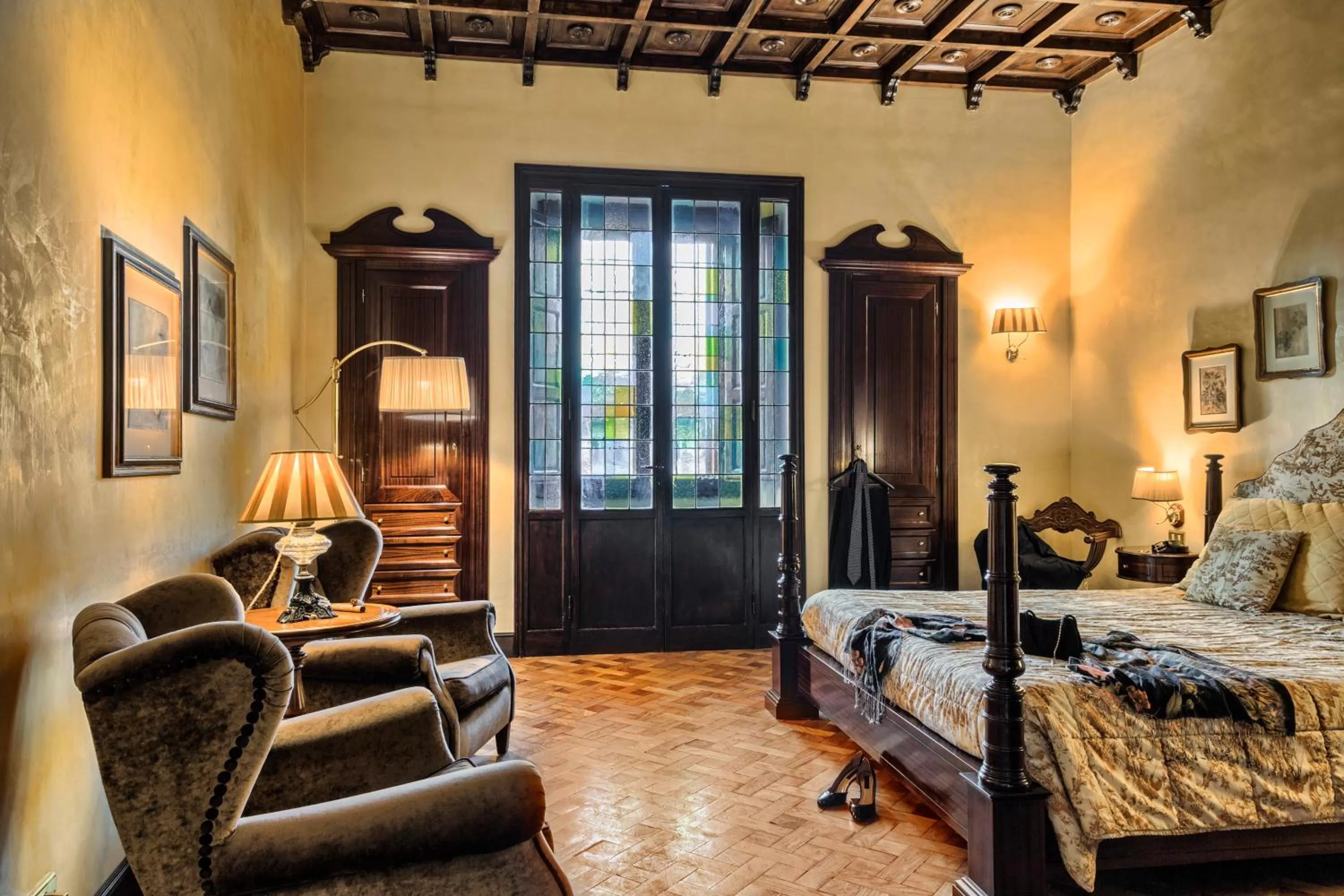 Photo of the whole room, Bed in Grand Hotel Baglioni