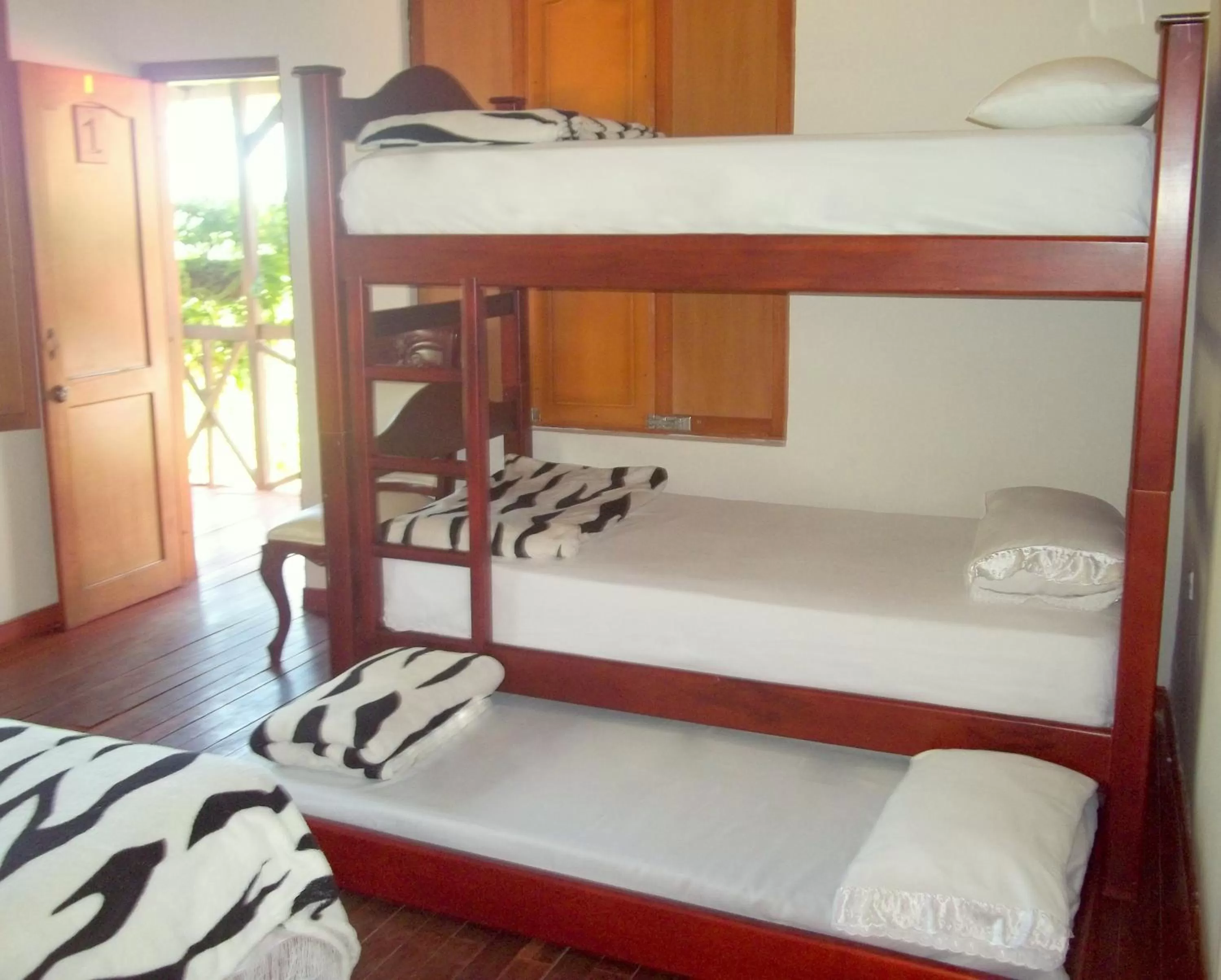 Bunk Bed in Cabañas Las Bifloras