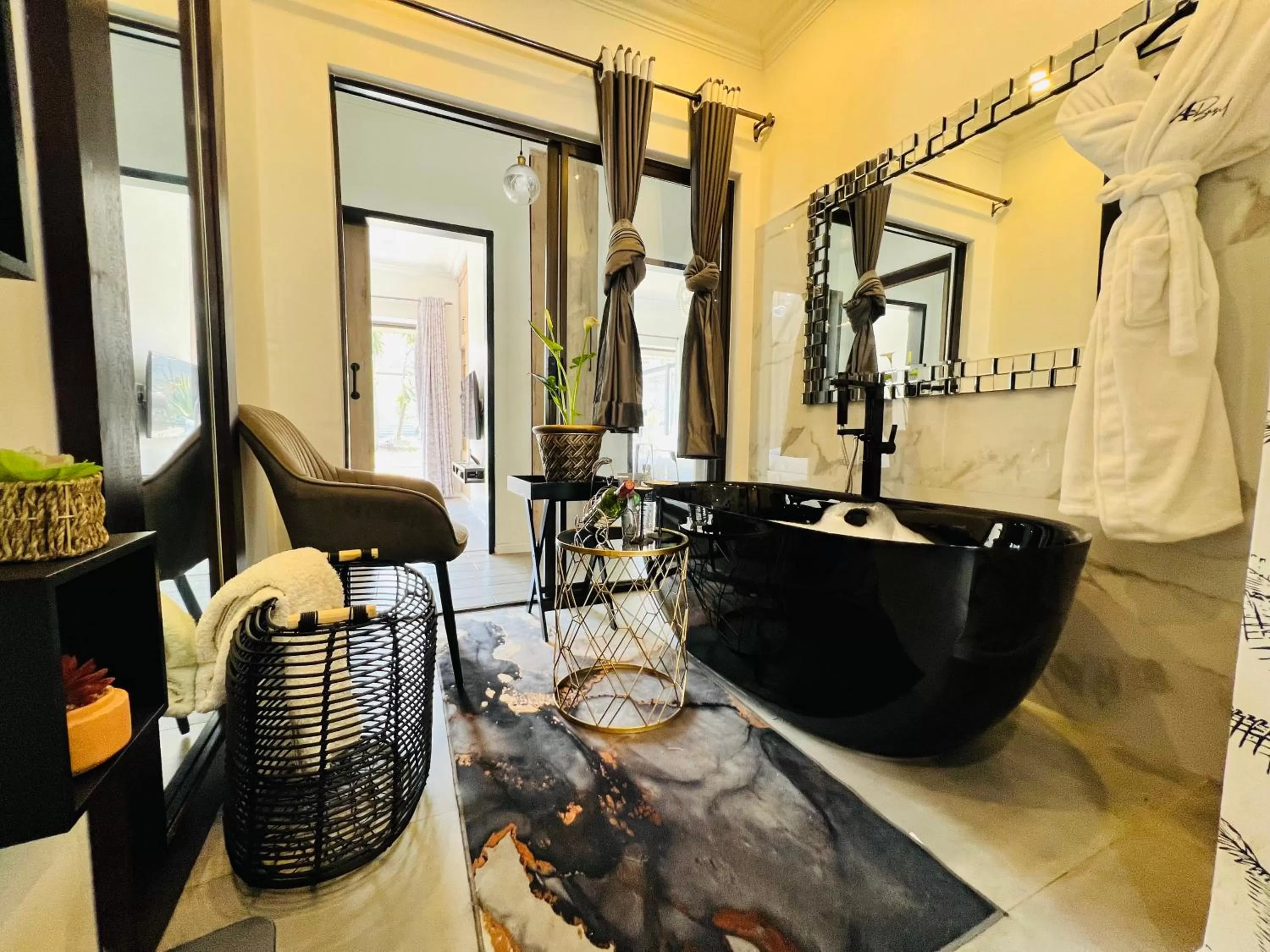 Bathroom in 24 On Basil Inventive suites