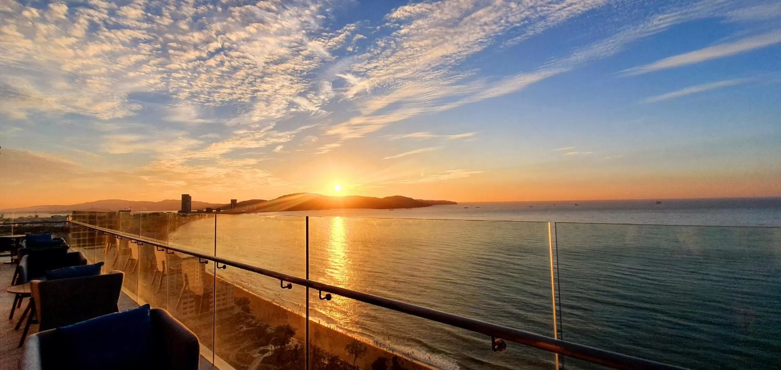 Balcony/Terrace in Anya Premier Beachfront Hotel Quy Nhon