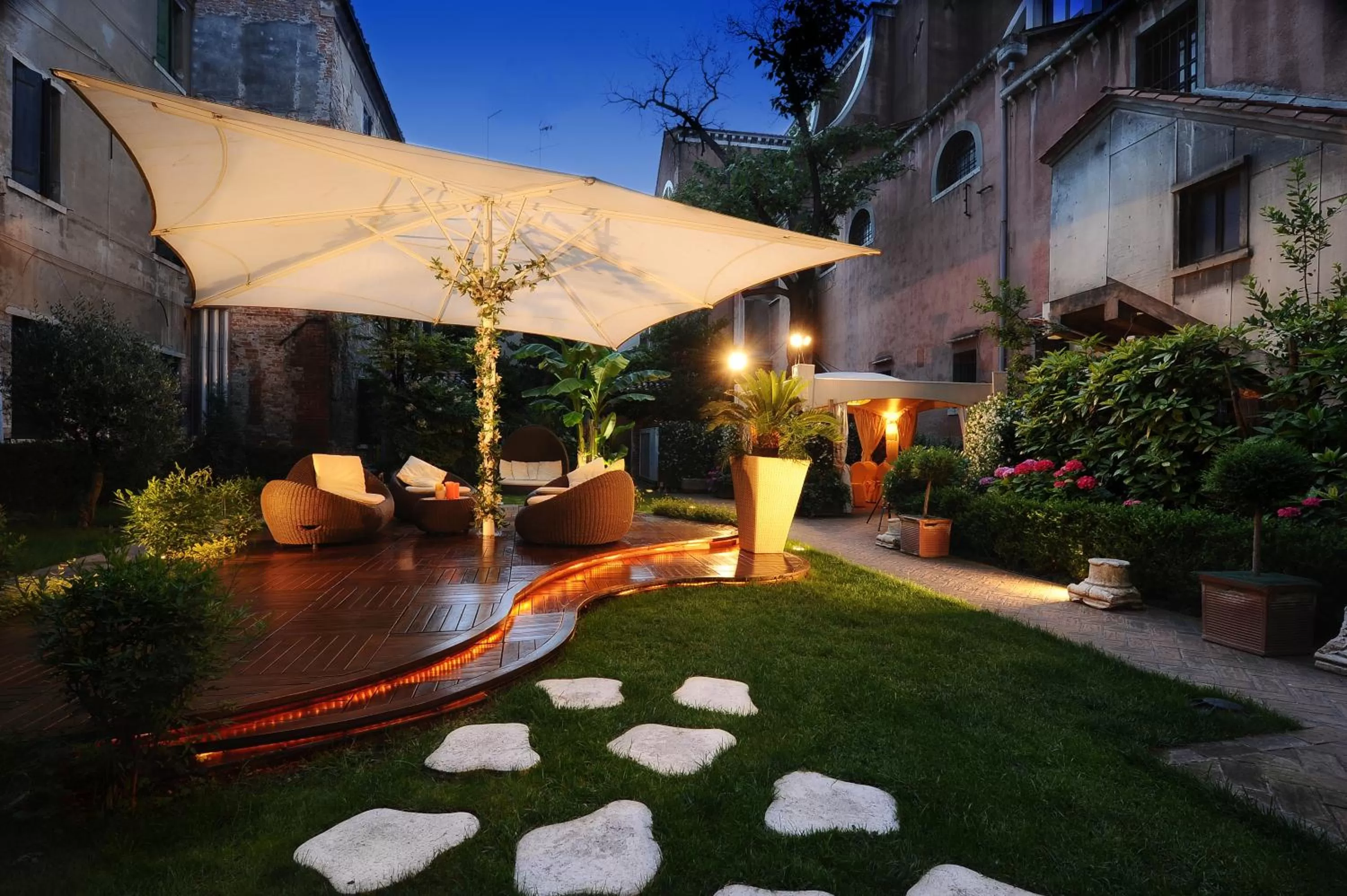 Balcony/Terrace in Hotel Abbazia