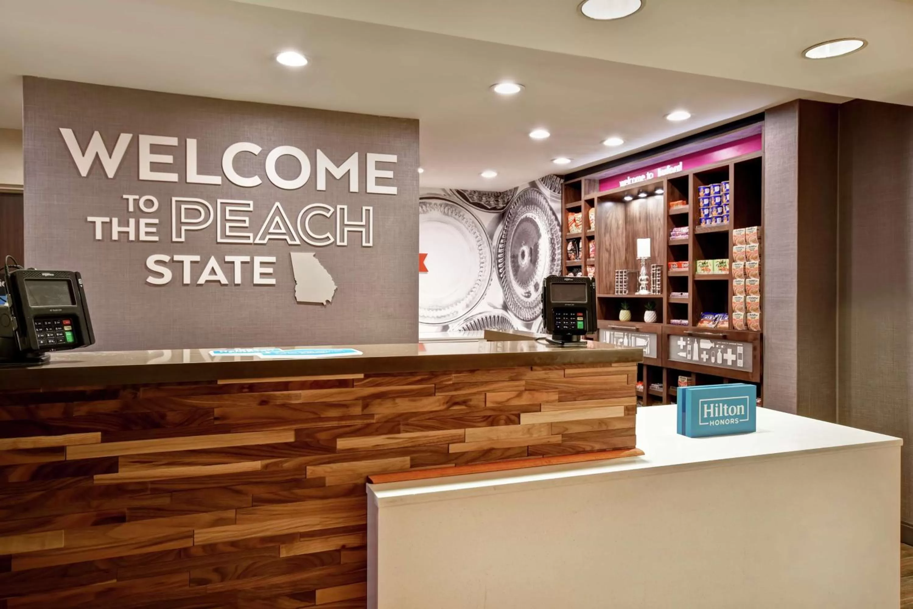 Lobby or reception in Hampton Inn Atlanta-Mall Of Georgia