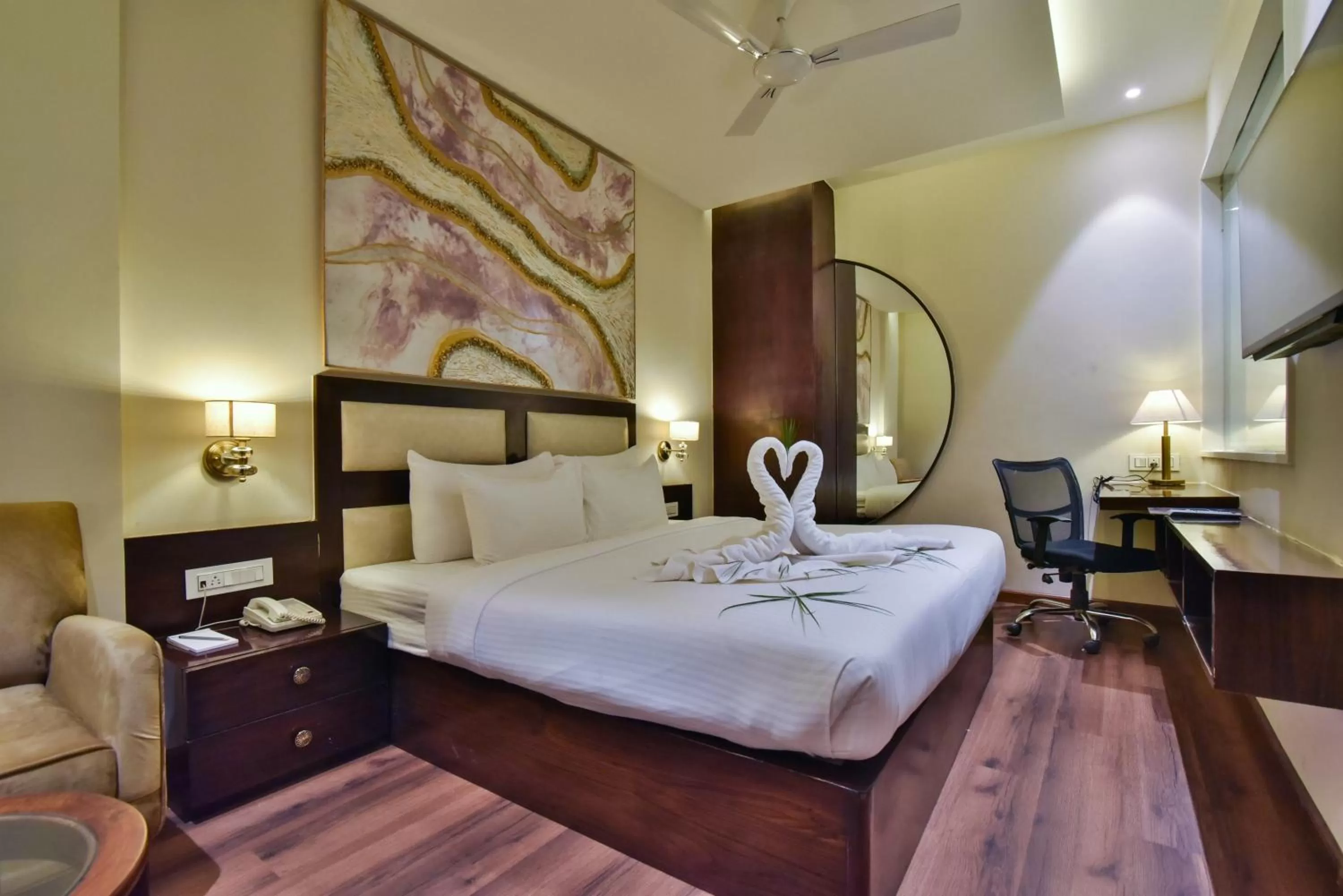 Photo of the whole room in Hotel BR Grand -Near Golden Temple