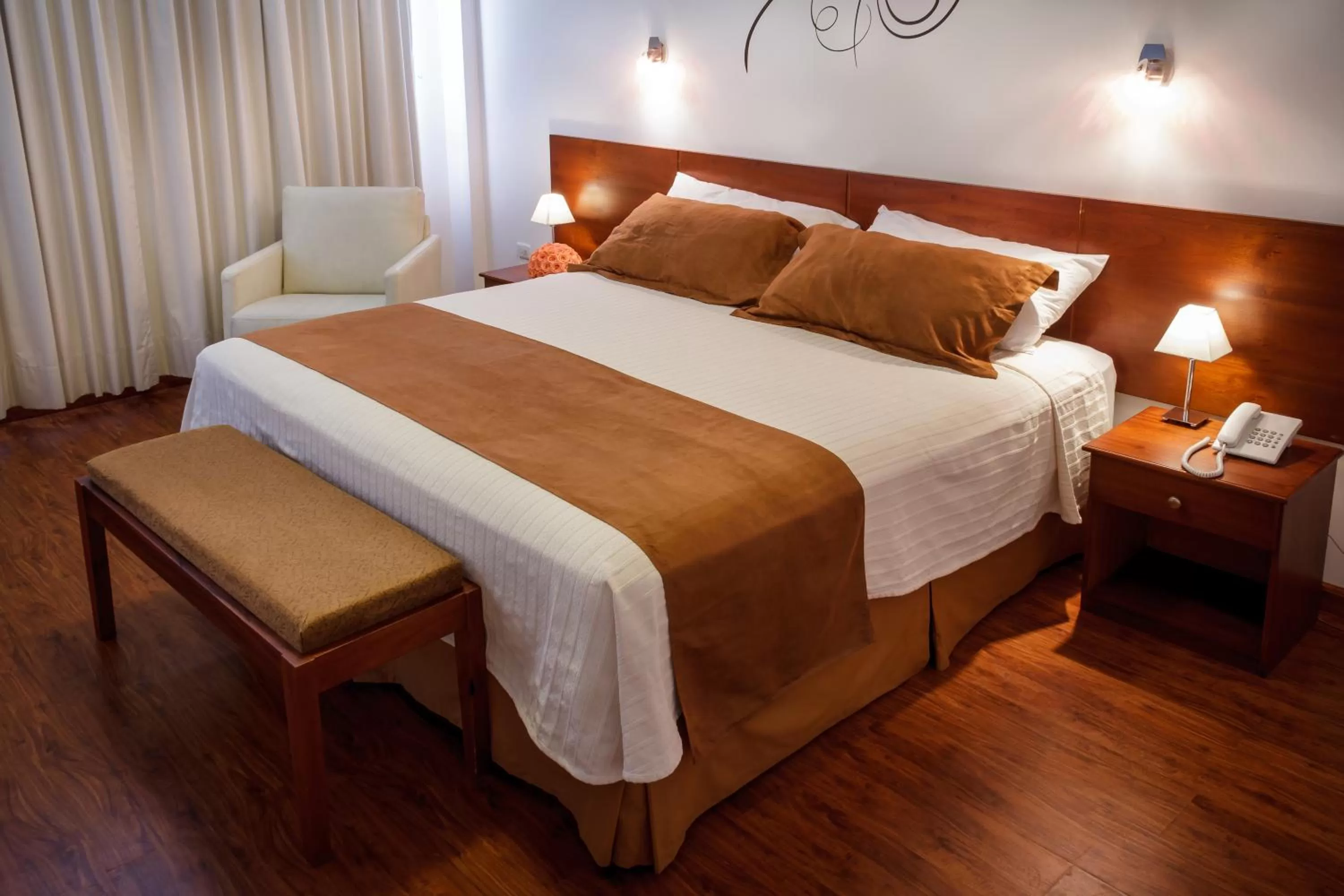 Bed, Room Photo in Hotel Ajavi