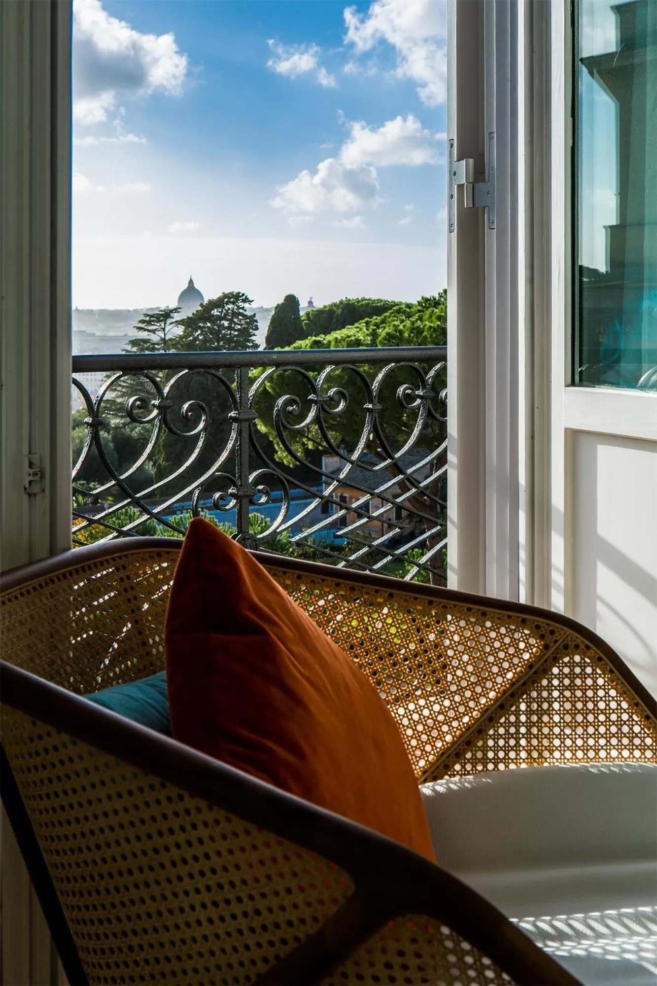 Balcony/Terrace in Sofitel Roma Villa Borghese
