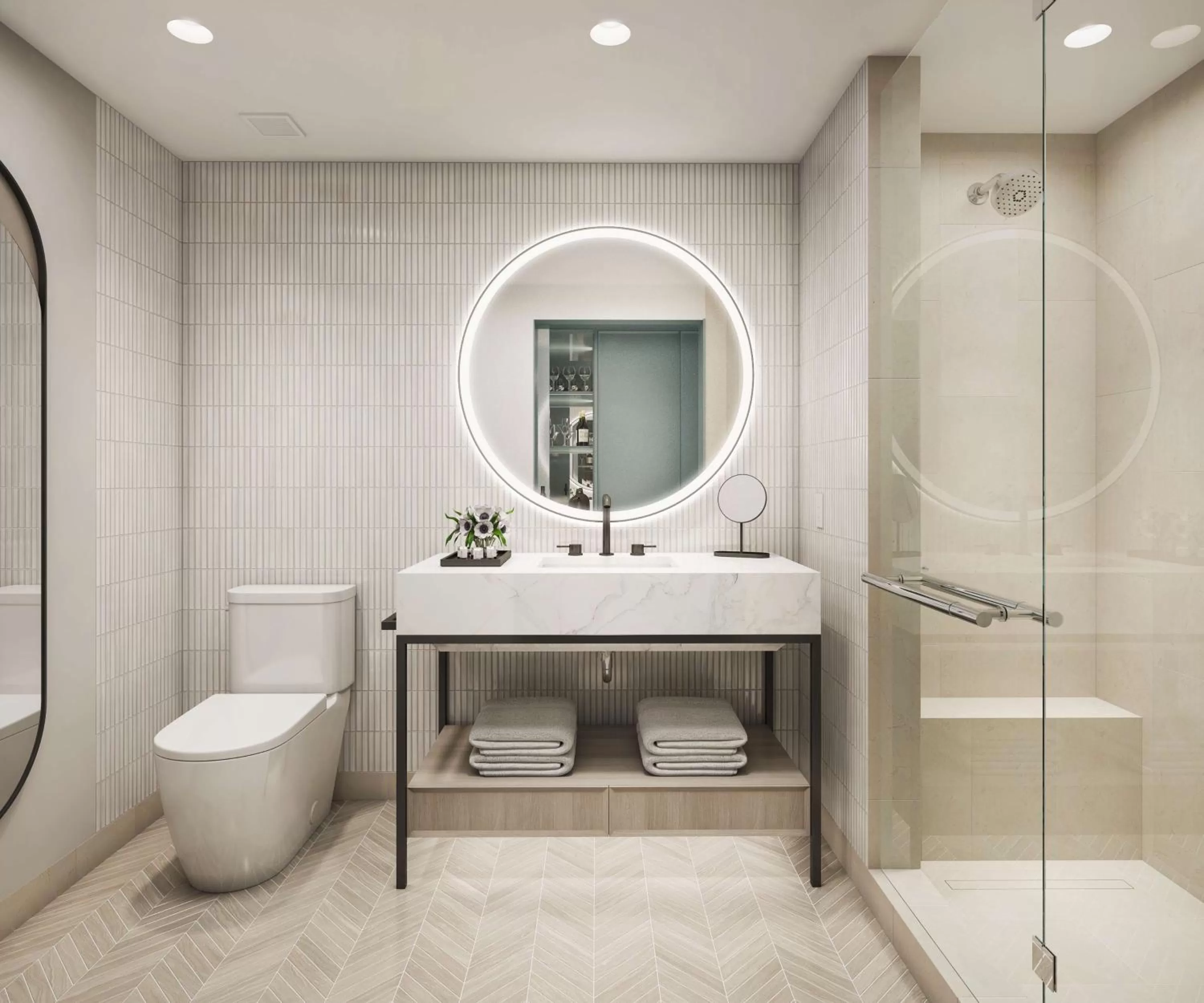 Bathroom in The Morrow Washington Dc, Curio Collection By Hilton