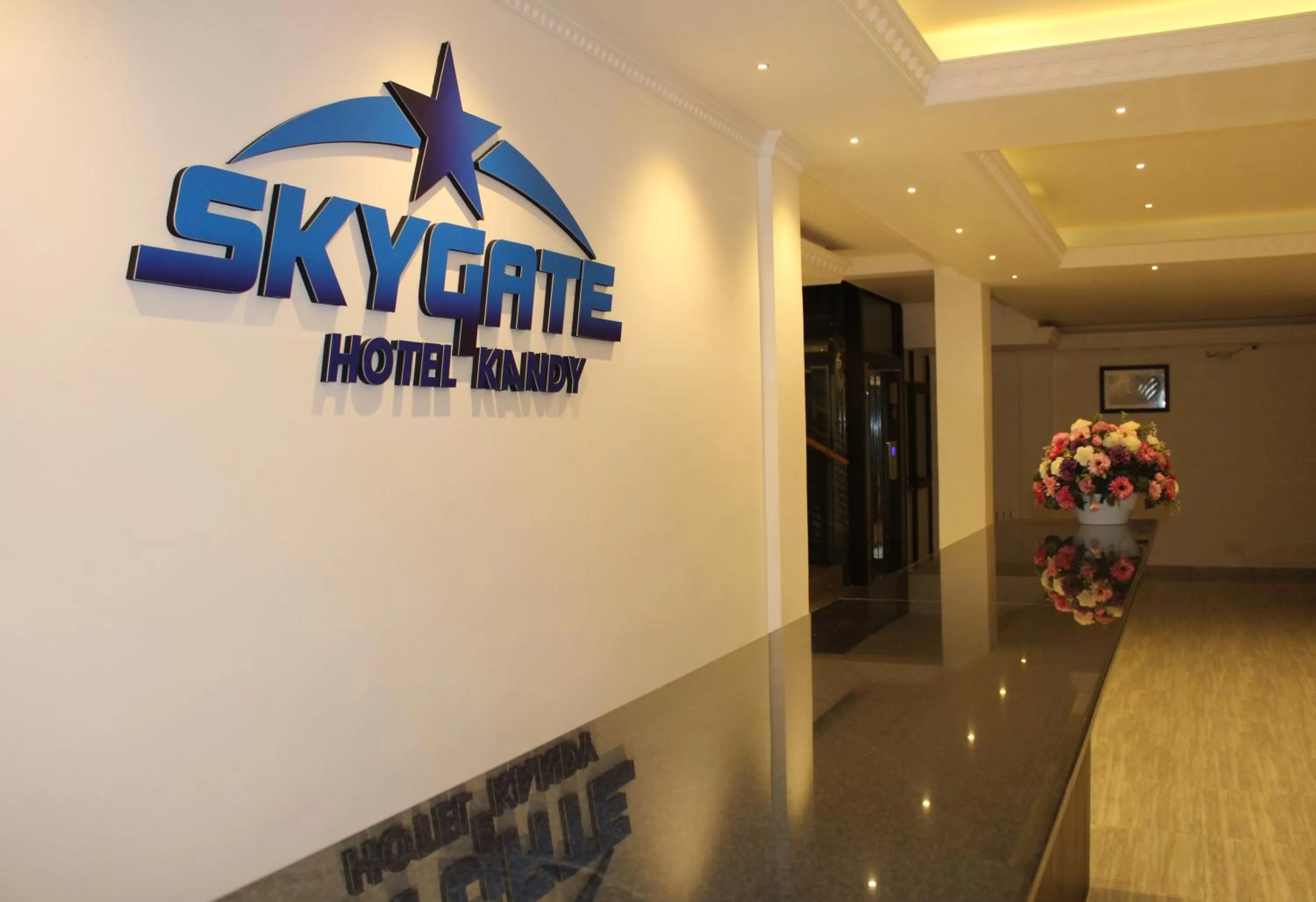 Lobby or reception in Sky Gate kandy