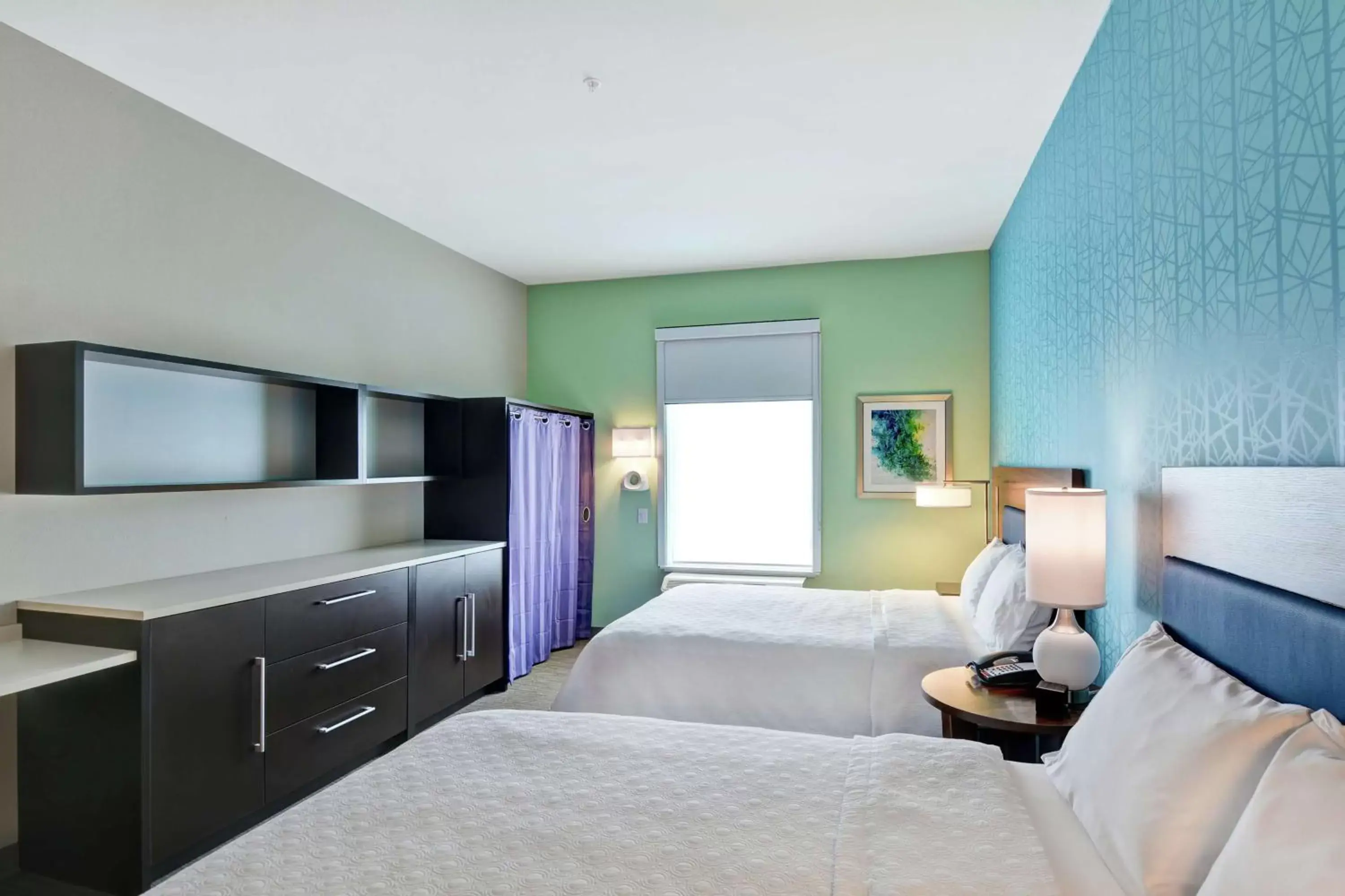 Queen Studio with Two Queen Beds - Non-Smoking in Home2 Suites Pensacola I-10 At North Davis Hwy Queen Studio with Two Queen Beds - Non-Smoking in Home2 Suites Pensacola I-10 At North Davis Hwy