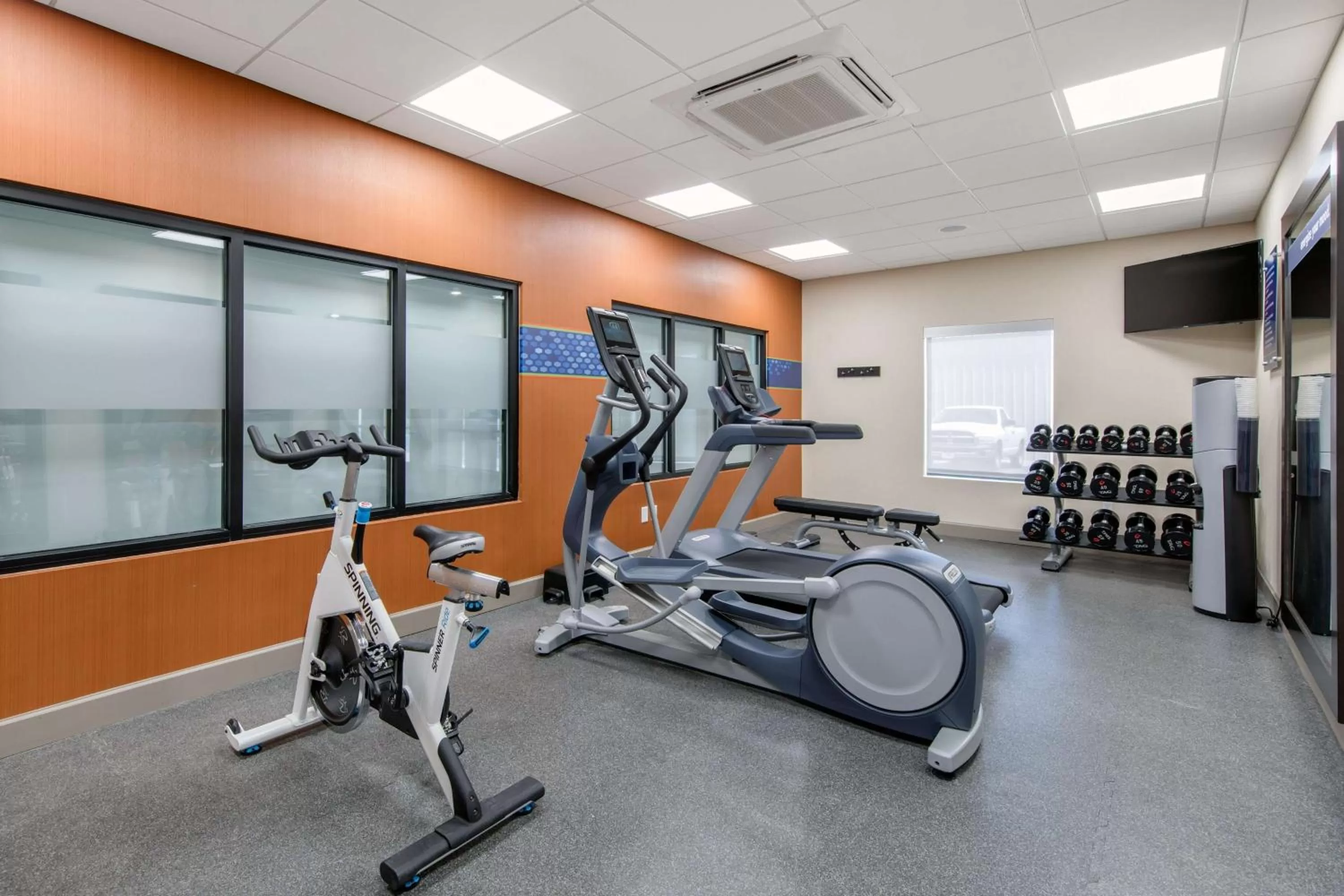 Fitness centre/facilities in Hampton Inn & Suites Ruidoso Downs