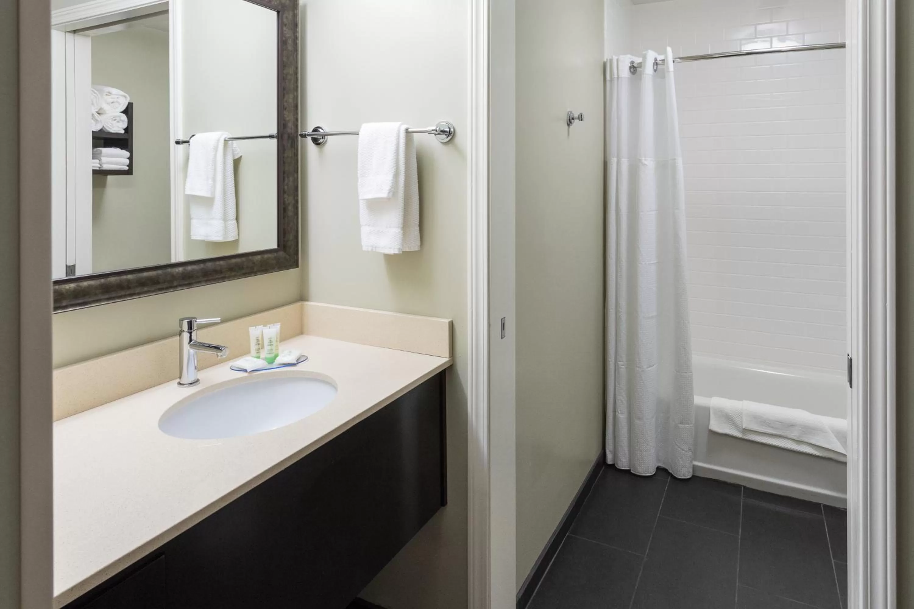 Bathroom in Staybridge Suites Omaha West by IHG