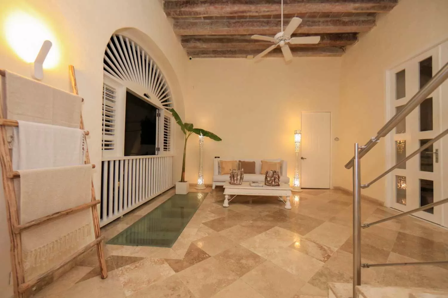 Living room in Casa Diluca Cartagena Hotel Boutique