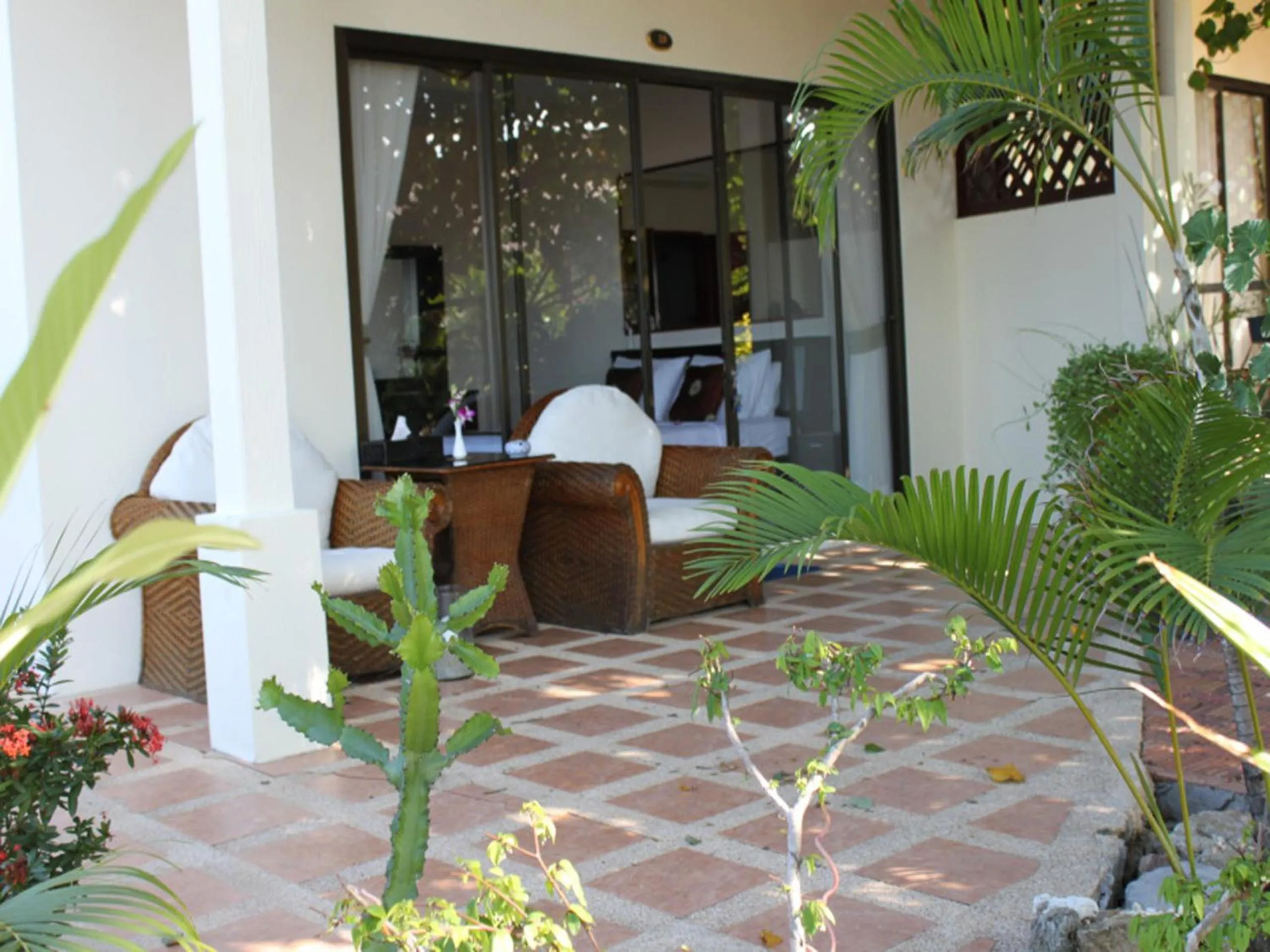 Deluxe Beachfront Honeymoon Double  in The Waterfront Hotel at Fisherman's Village