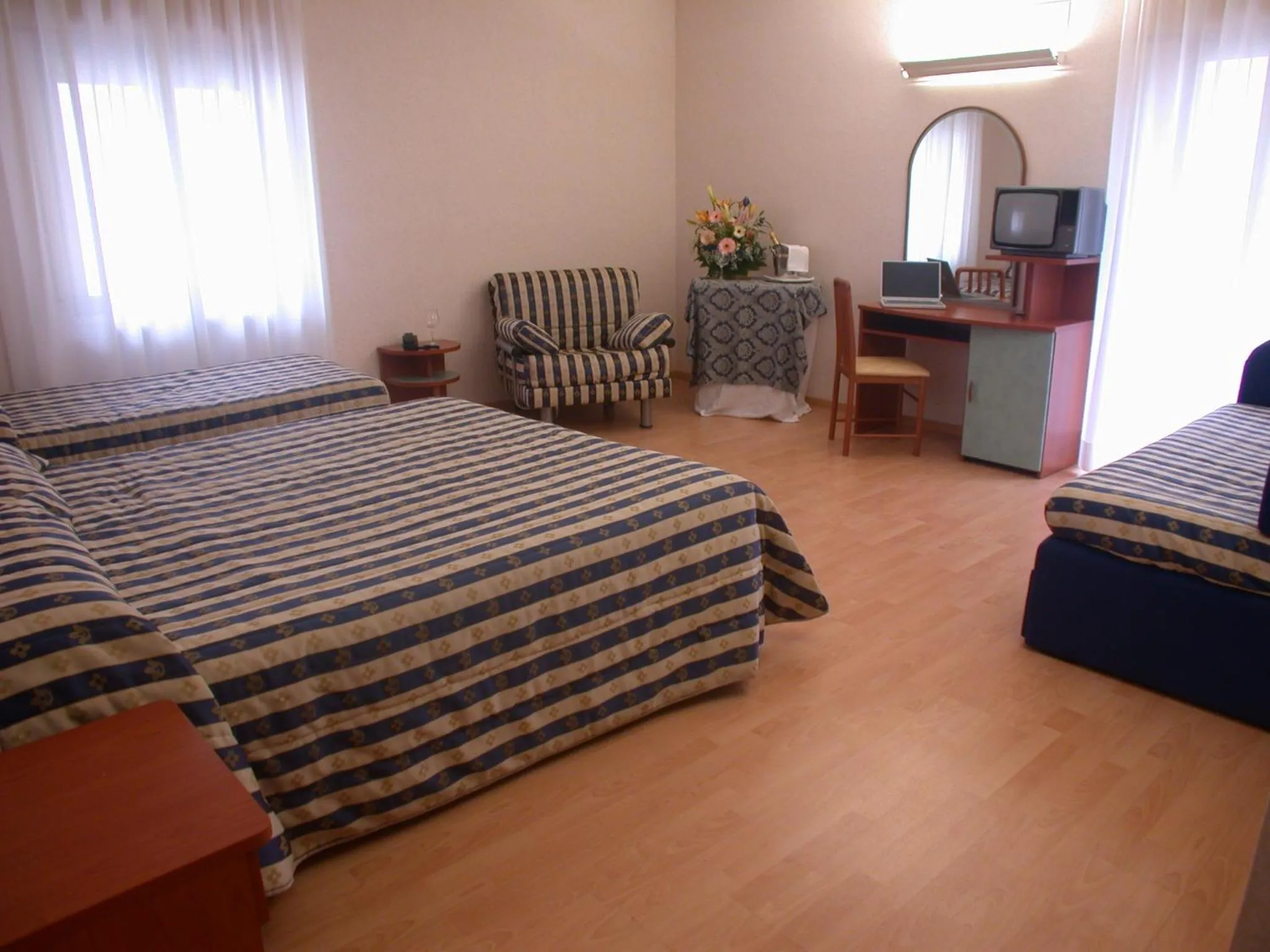 Bedroom, Bed in Hotel La Pergola