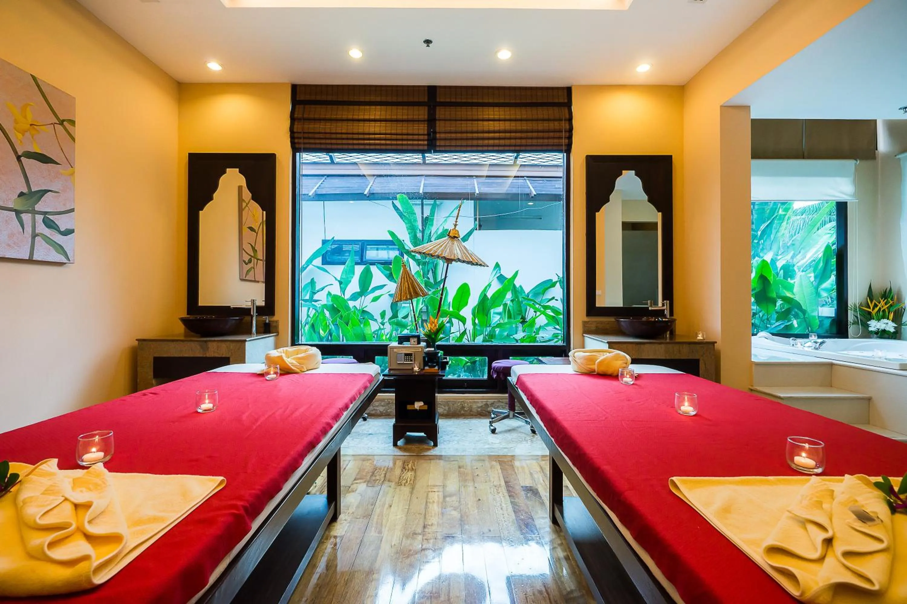 Massage, Bed in Ravindra Beach Resort & Spa - SHA Extra Plus