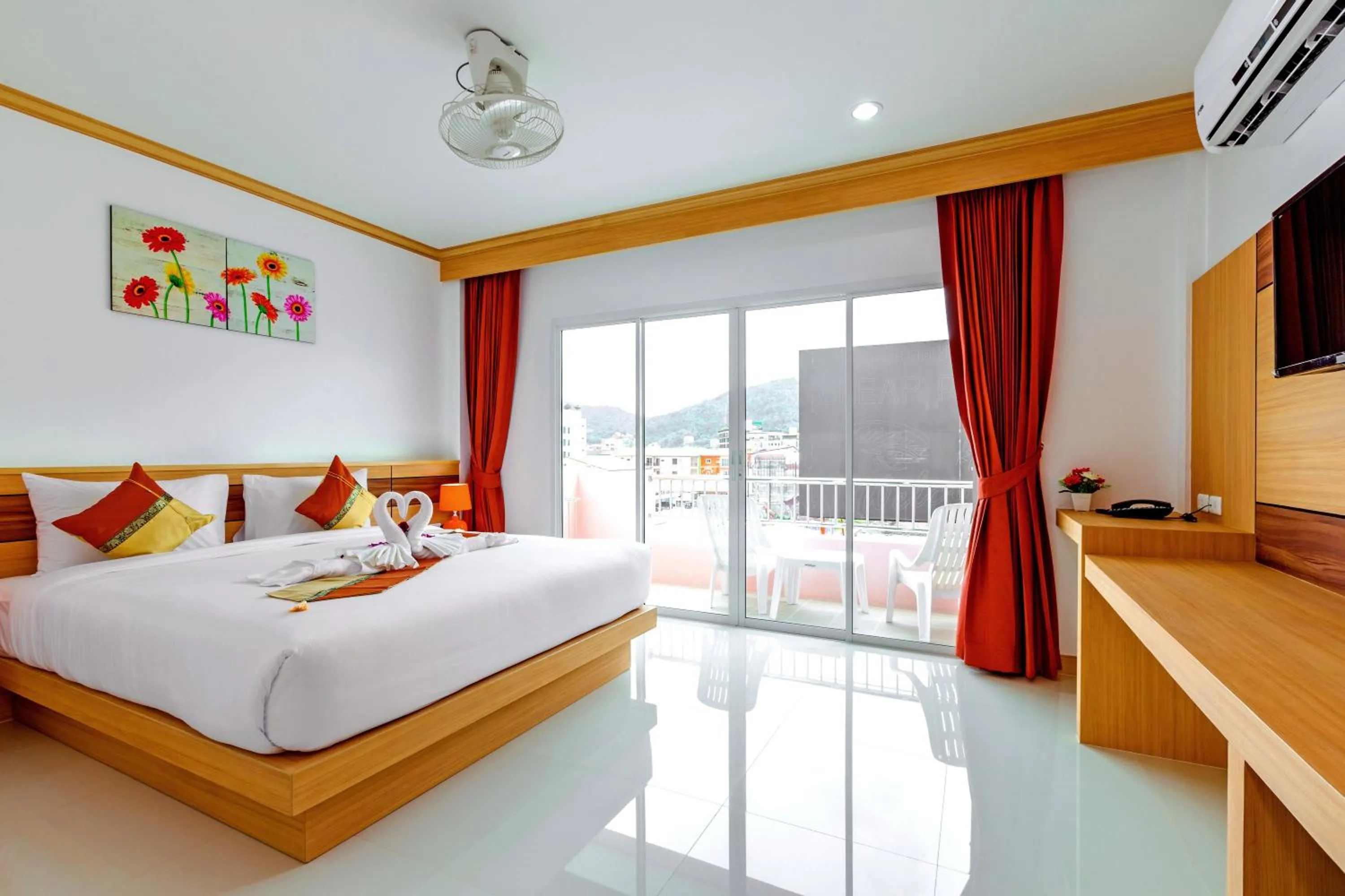 Bed in Phusita Hotel - SHA Certified