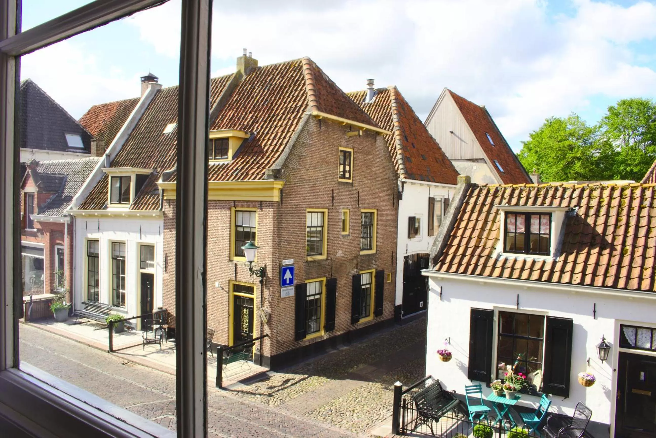 View (from property/room) in Boutique Hotel Elburg met Tapperij