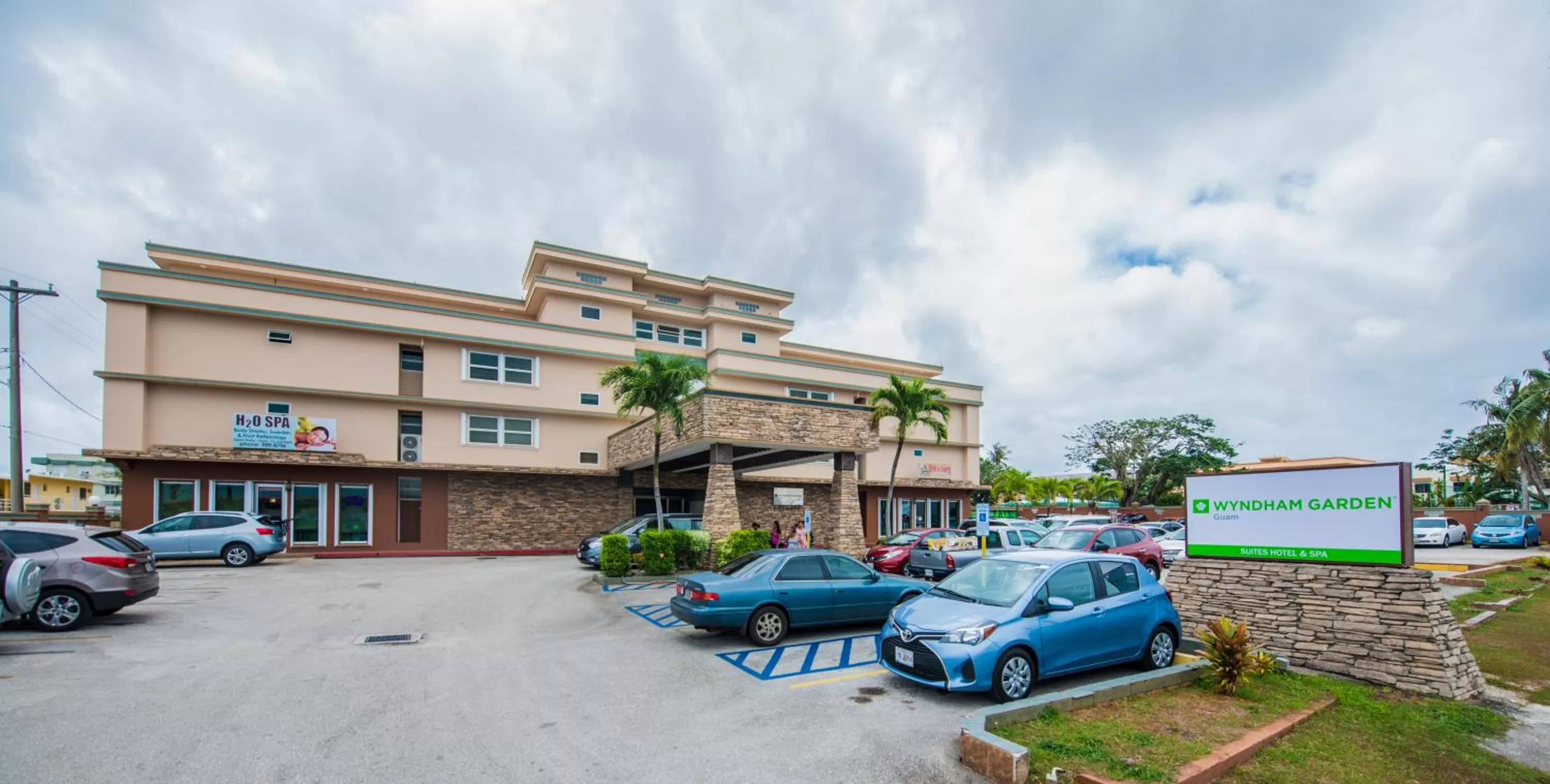 Property building in Wyndham Garden Guam