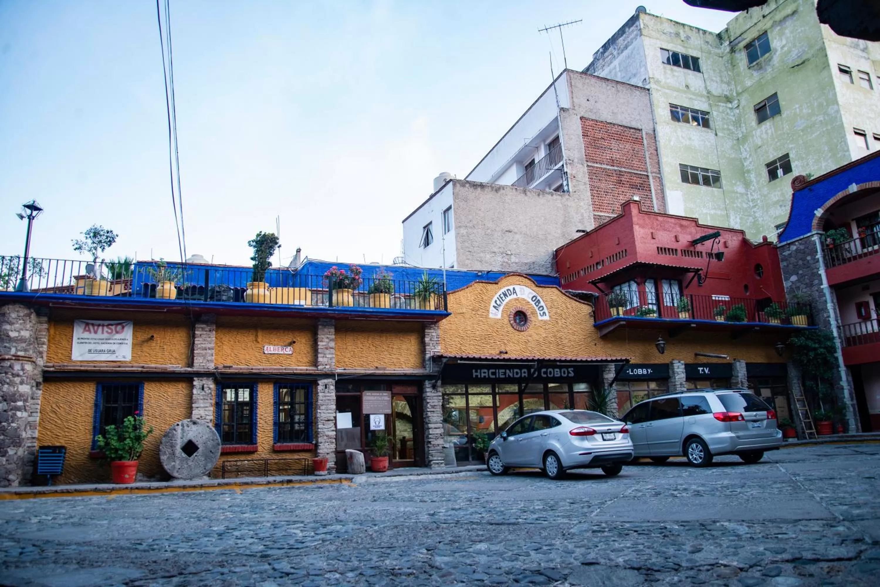 Property Building in Hotel Hacienda de Cobos