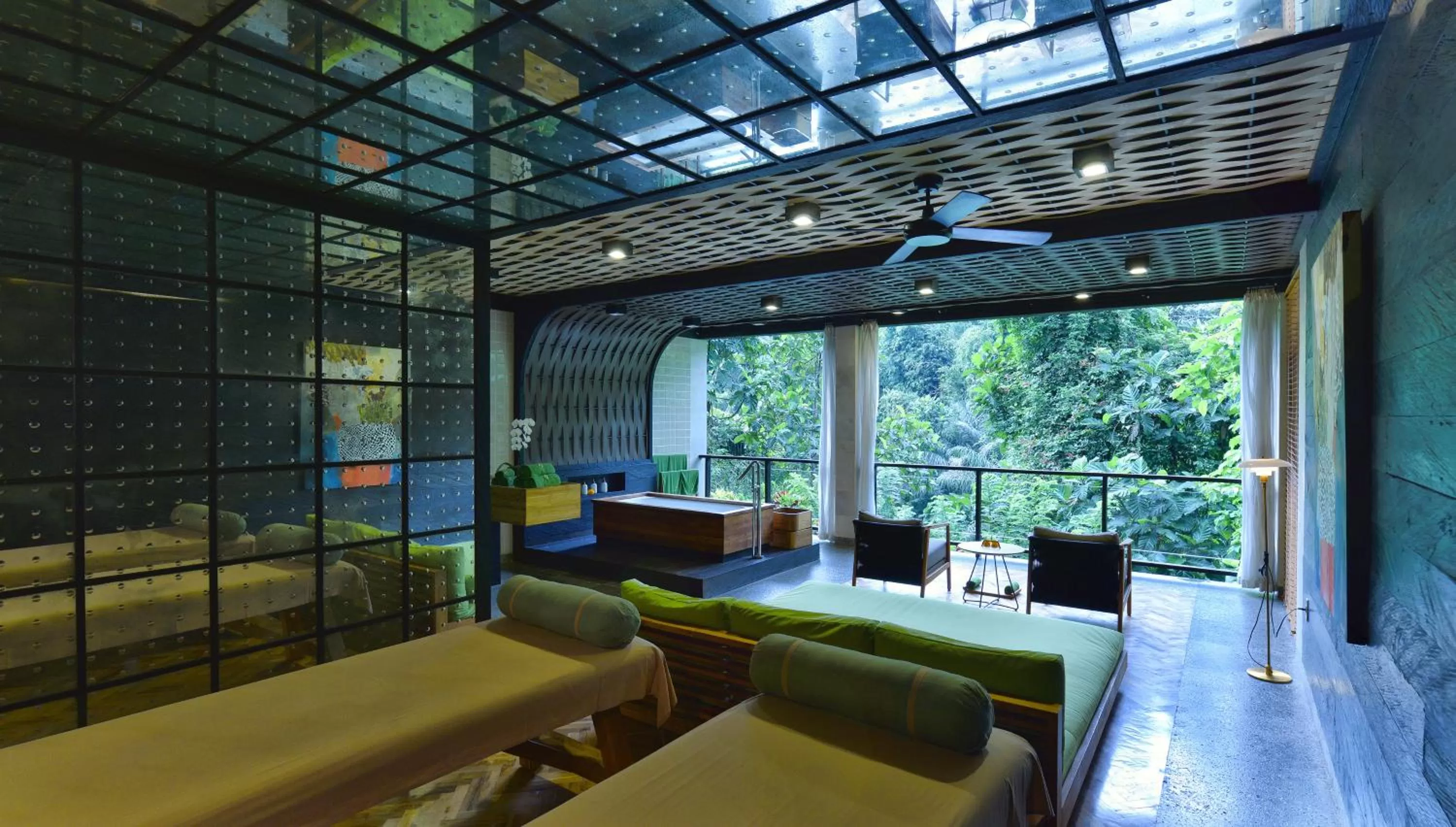 Massage in Chapung Sebali Resort