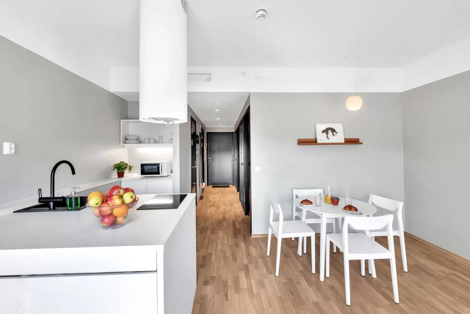 Kitchen or kitchenette in Forenom Aparthotel Oslo