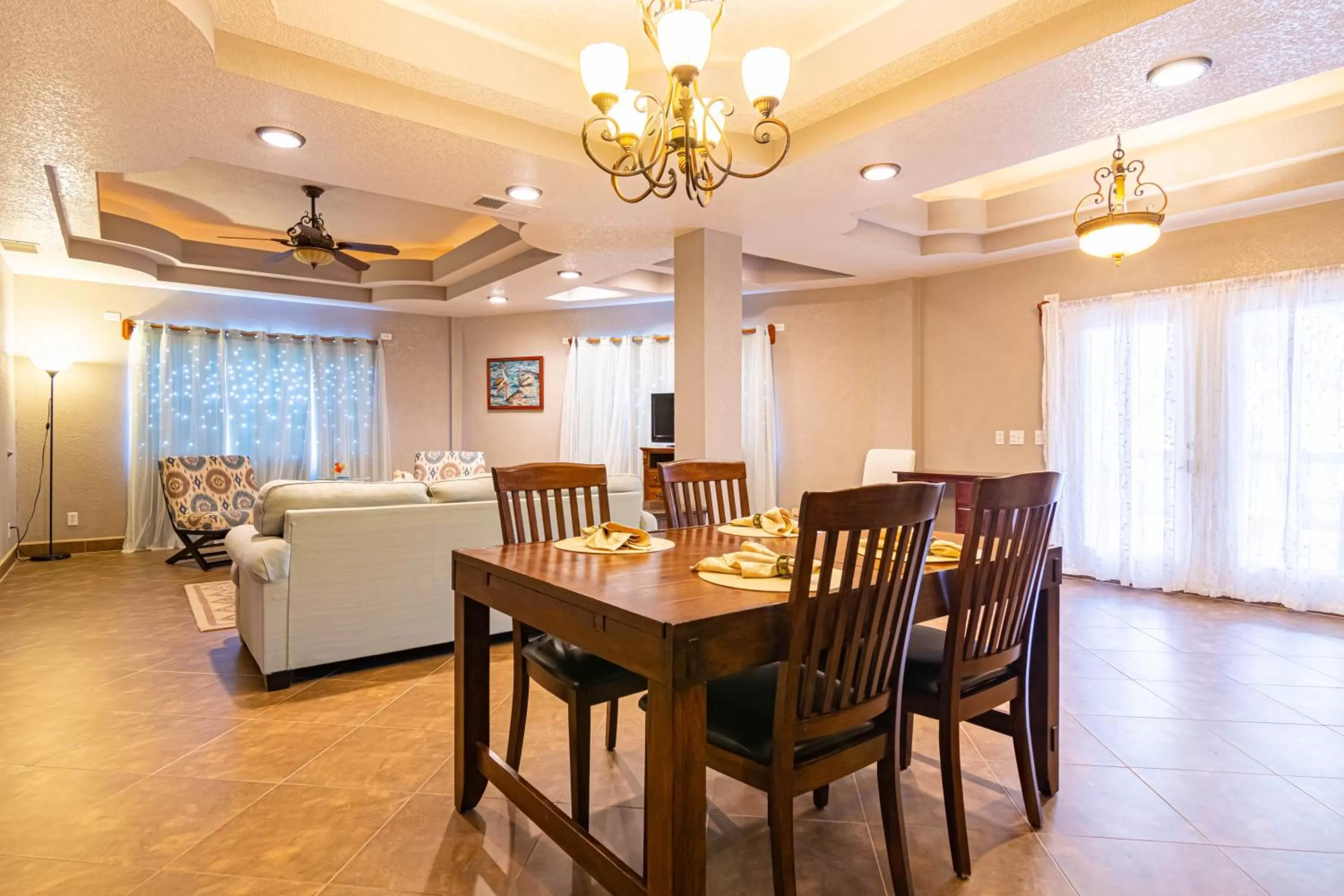 Dining Area in Lighthouse Beach Villas