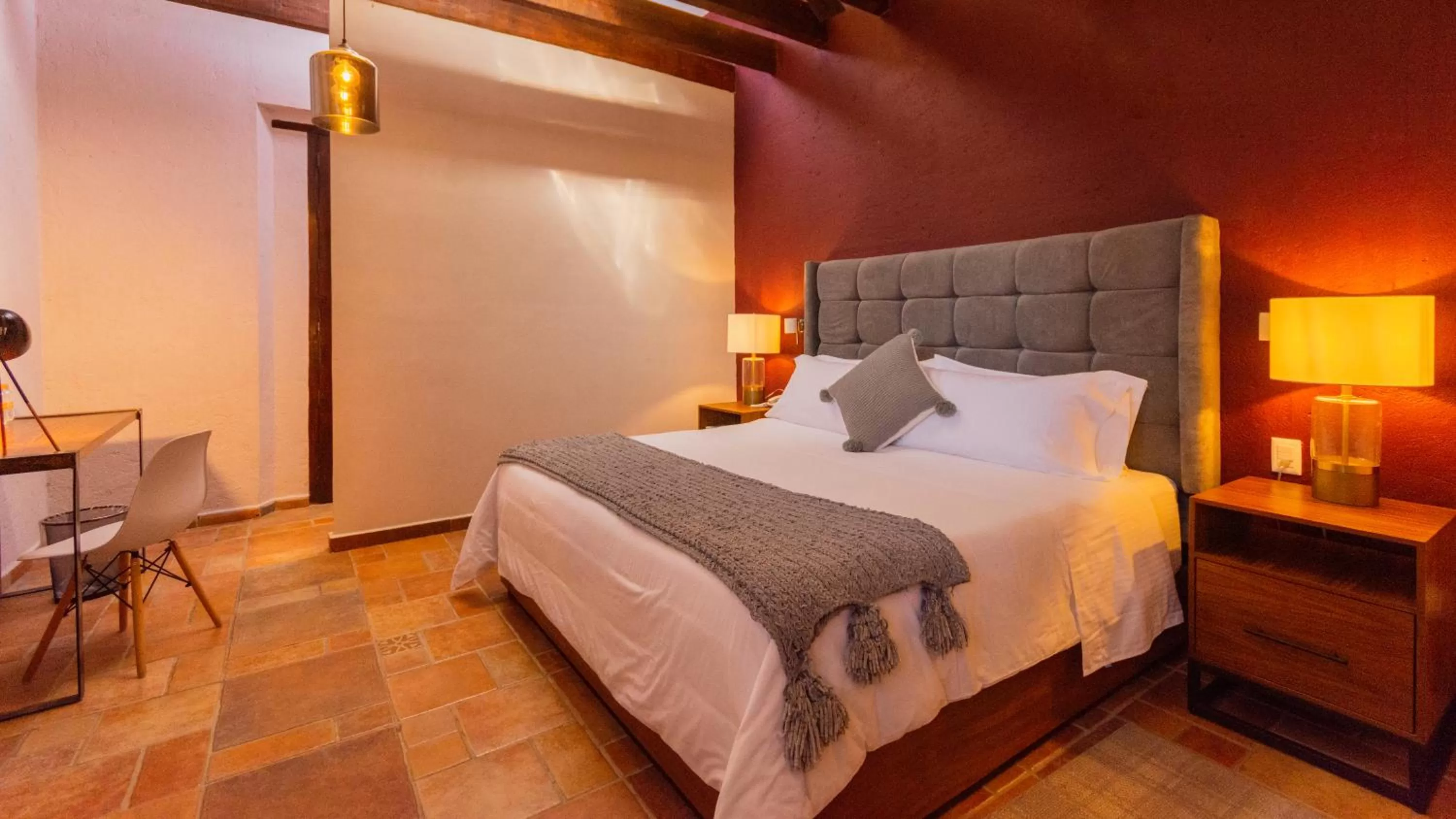 Bed in Casa Eva Hotel Boutique & Spa
