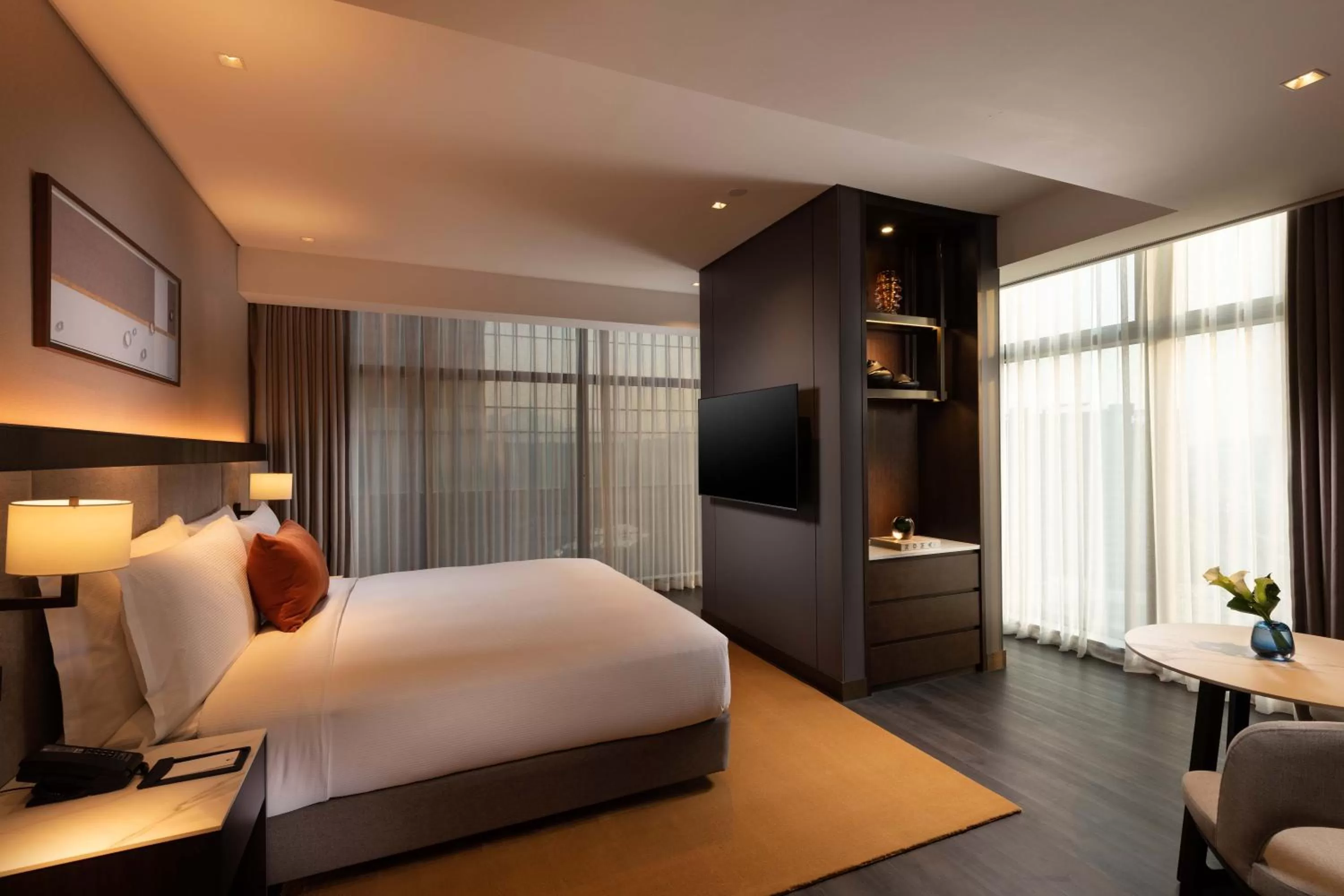 Bedroom, Bed in DoubleTree By Hilton Seoul Pangyo