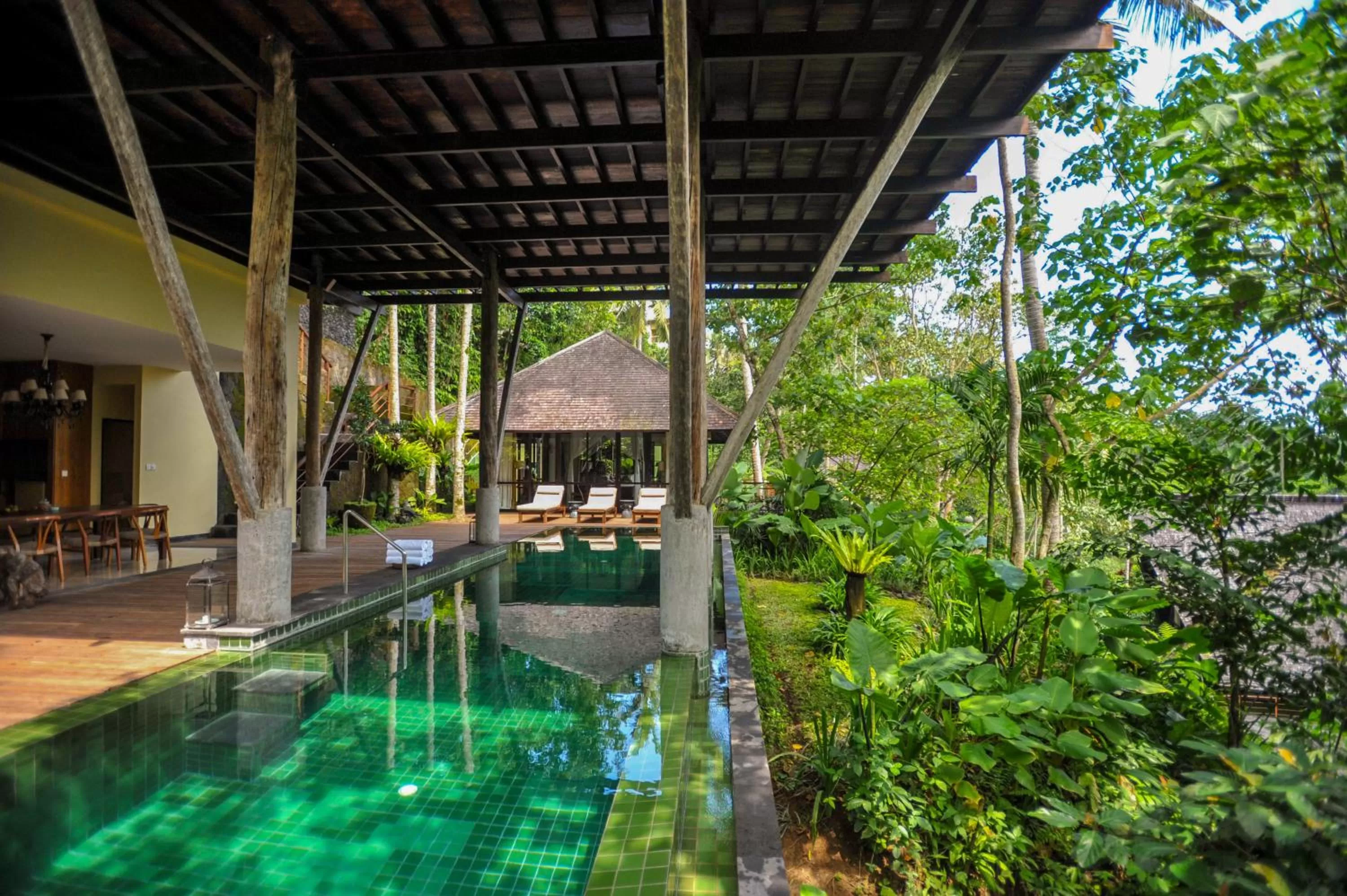 Pool view in Komaneka at Bisma Ubud