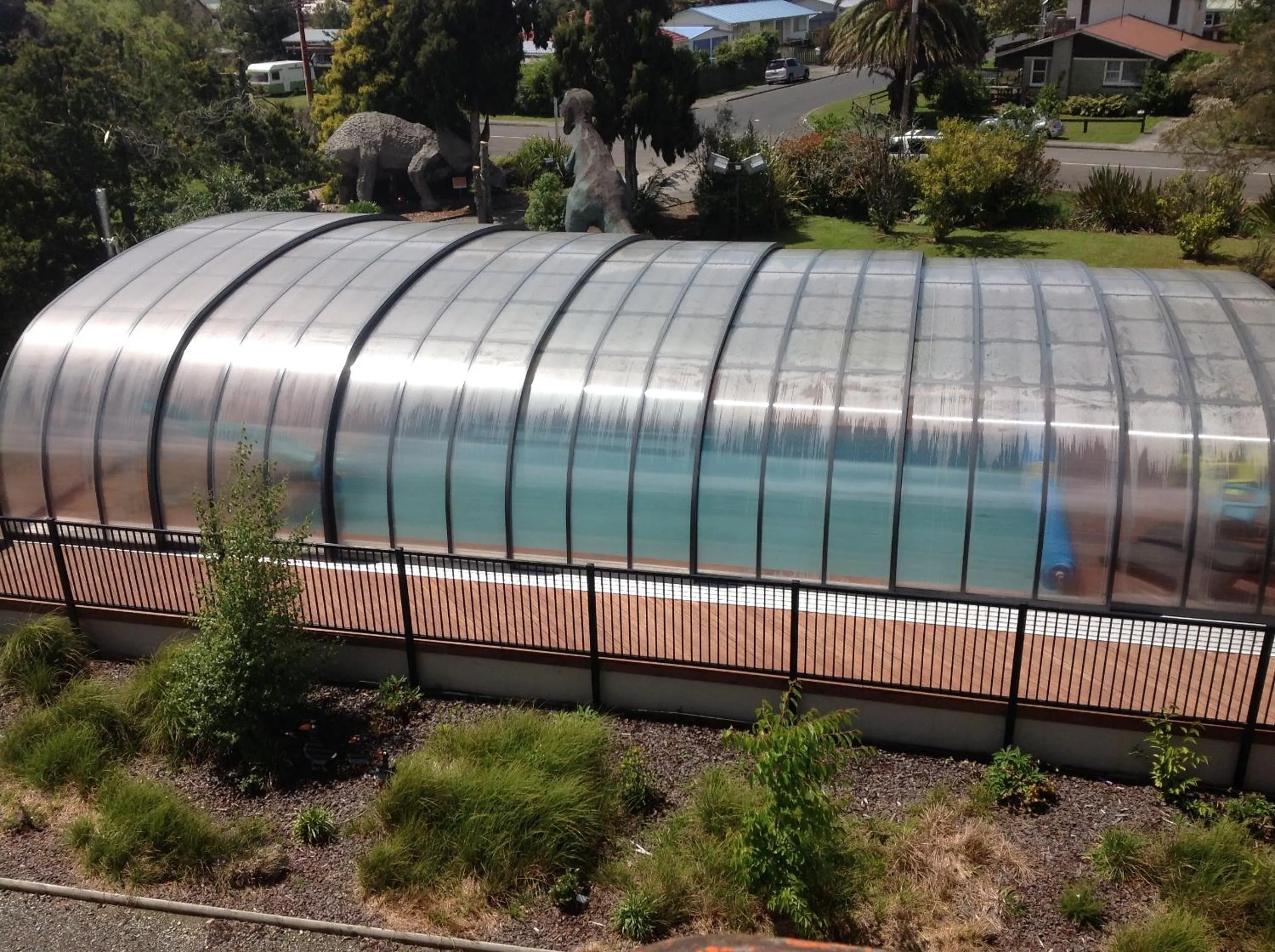 Pool view in All Seasons Holiday Park