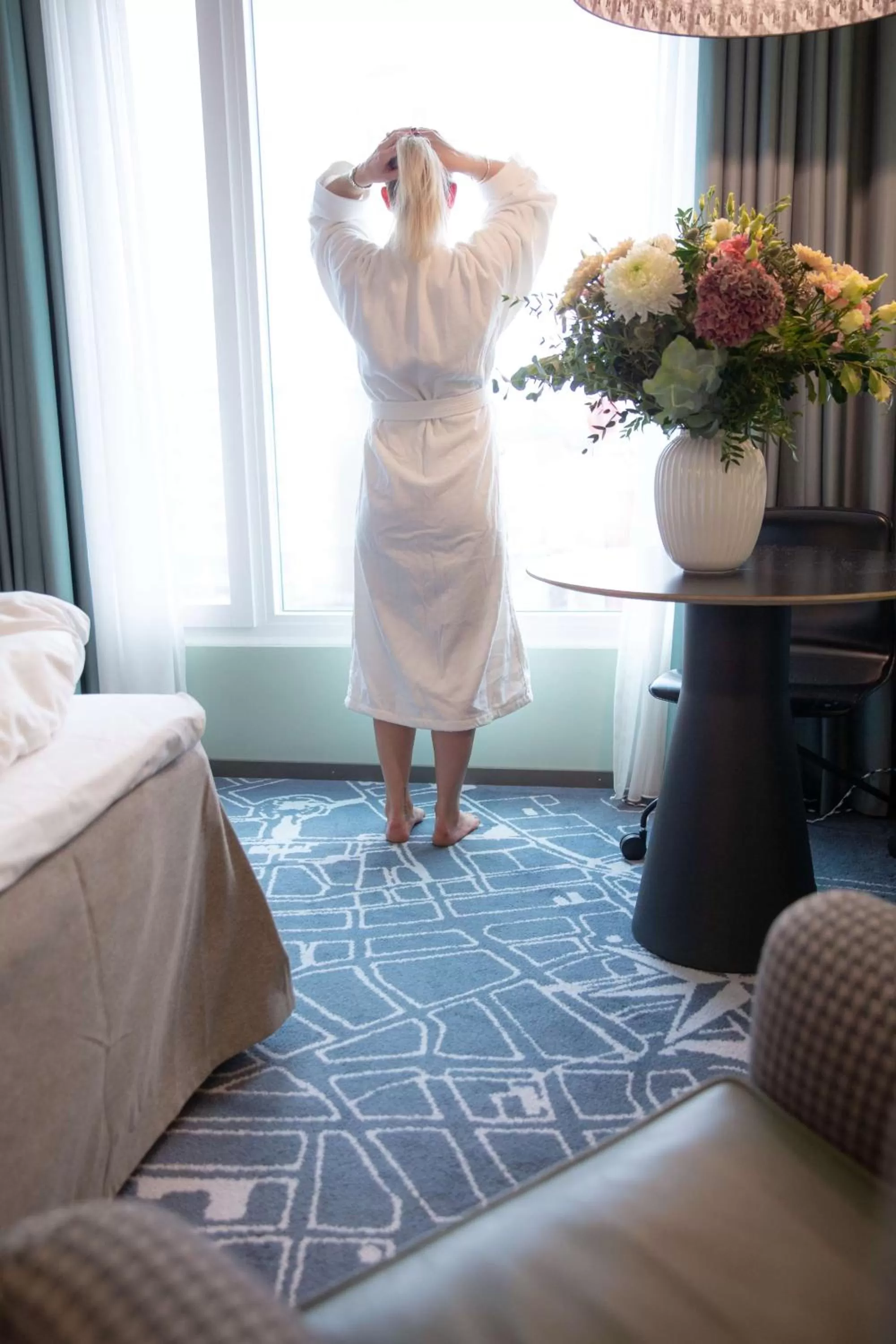 People, Bed in Radisson Blu Metropol Helsingborg