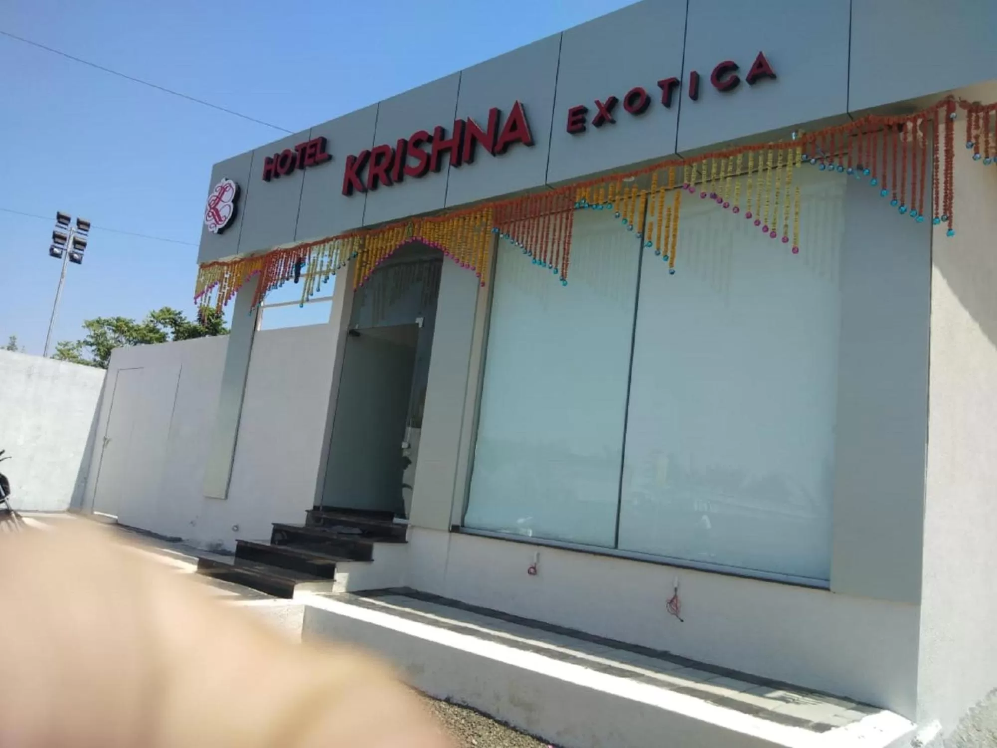 Property building in Hotel Krishna Exotica