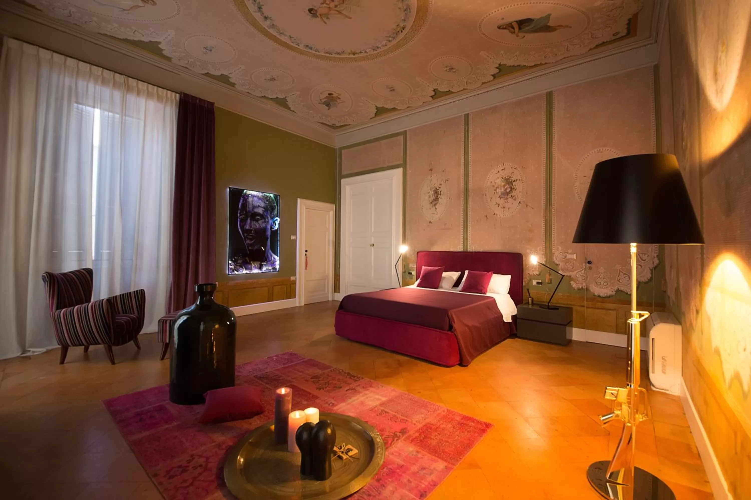 Bed in Palazzo Cannavina Suite & Private SPA