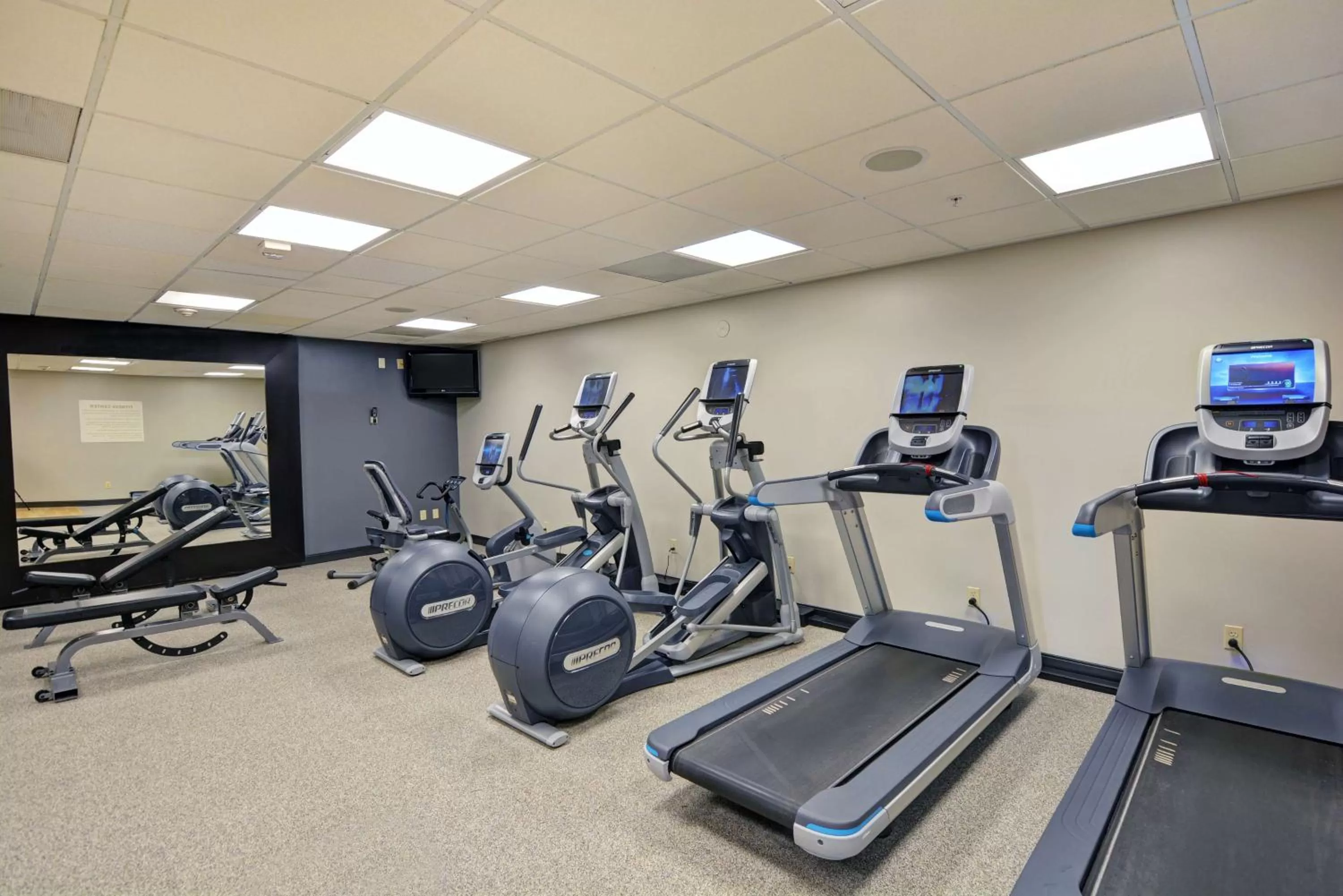 Fitness centre/facilities in Embassy Suites Valencia