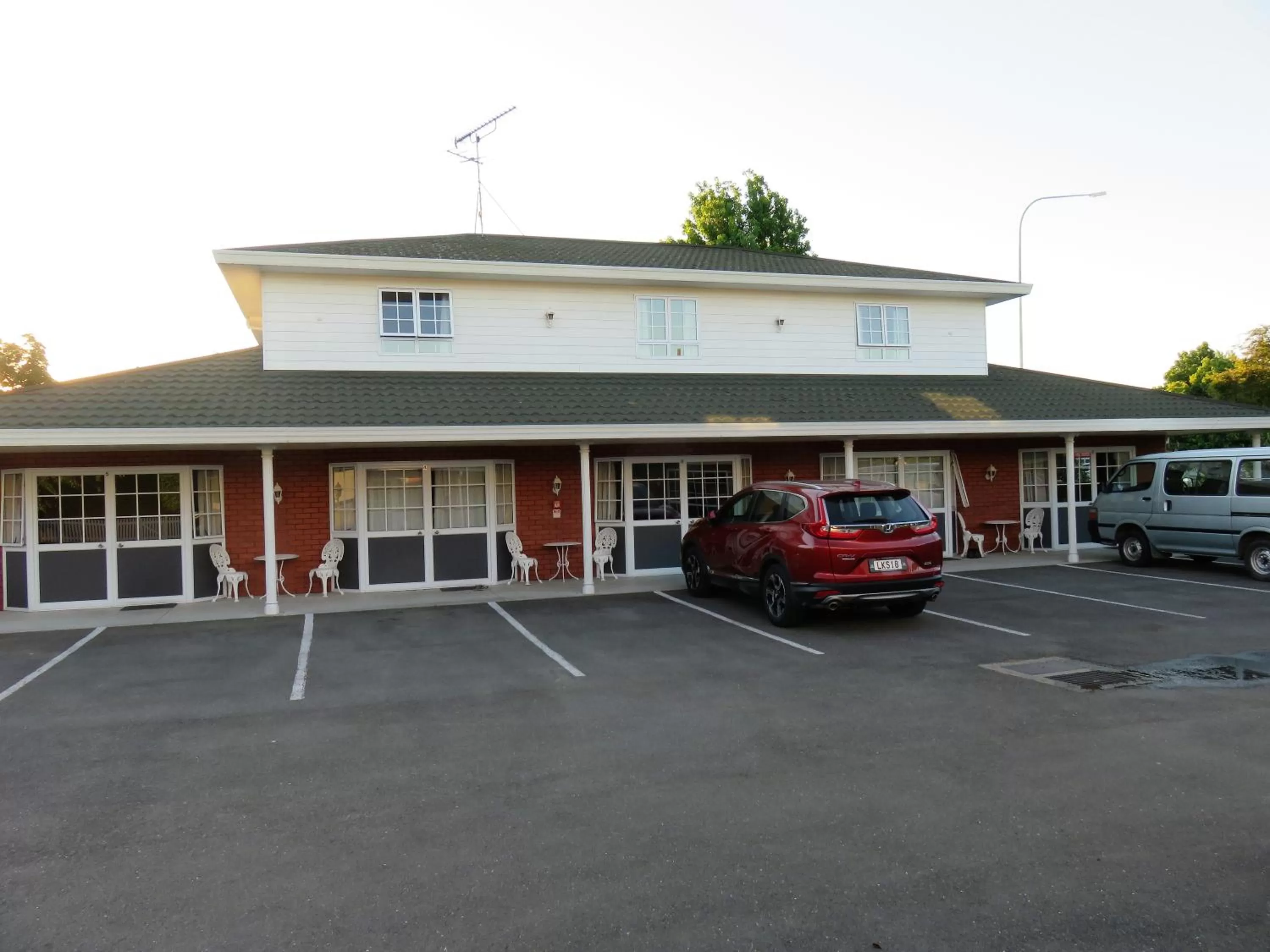 Bird's eye view in Admirals Motor Lodge