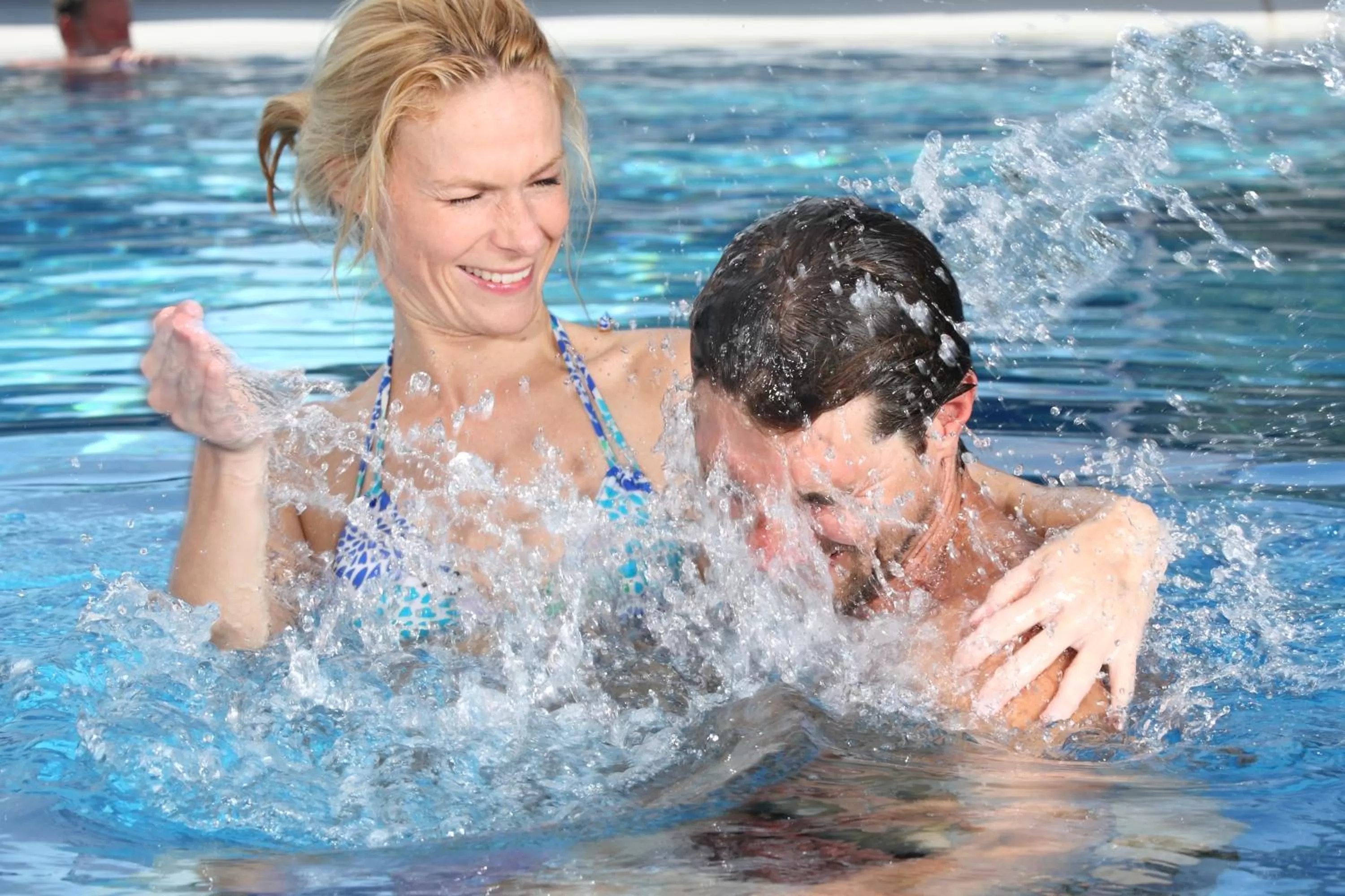 Swimming Pool in Appartement-Haus Blumenhof