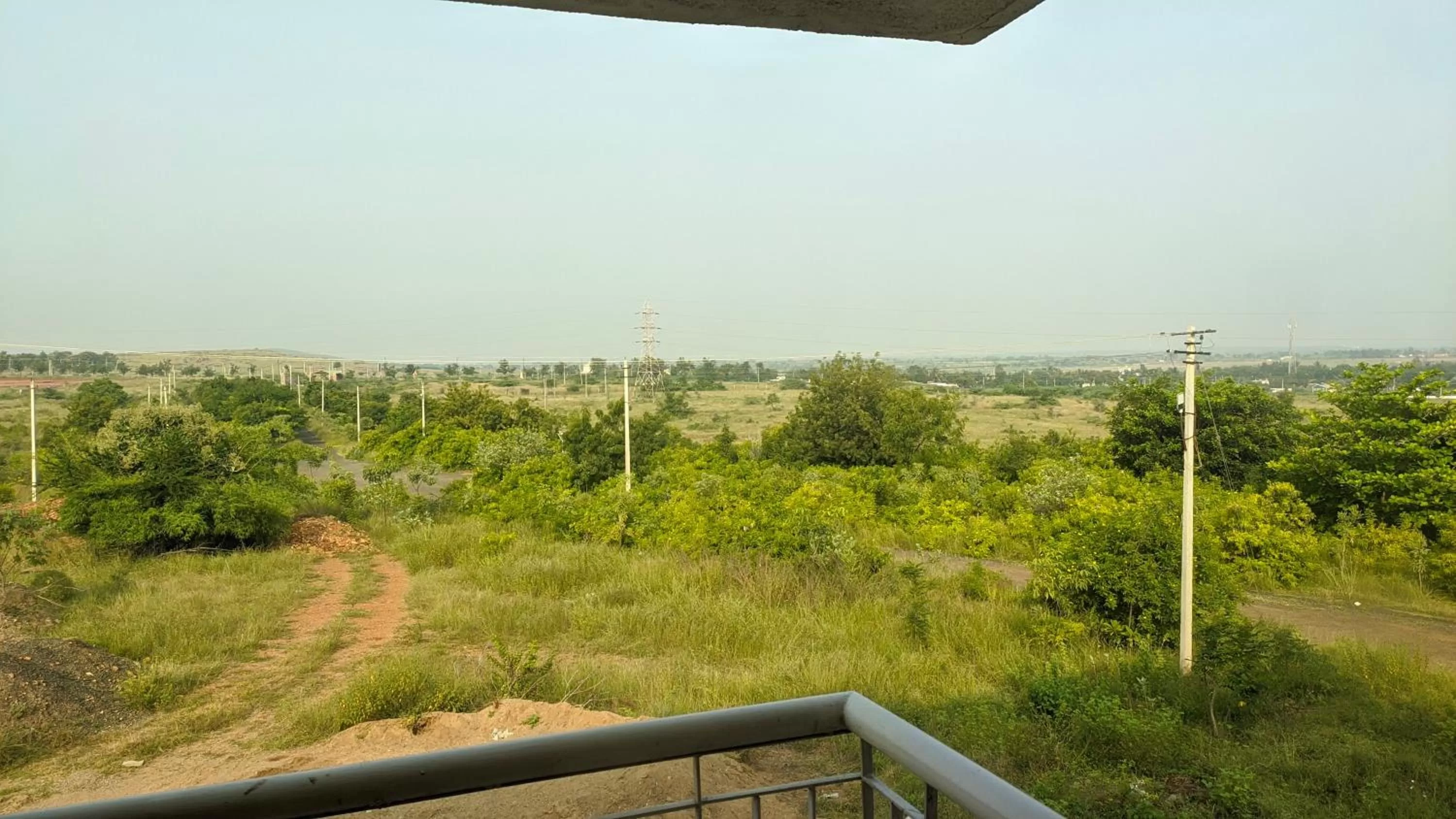 Mountain view in Kanthi Resorts Badami