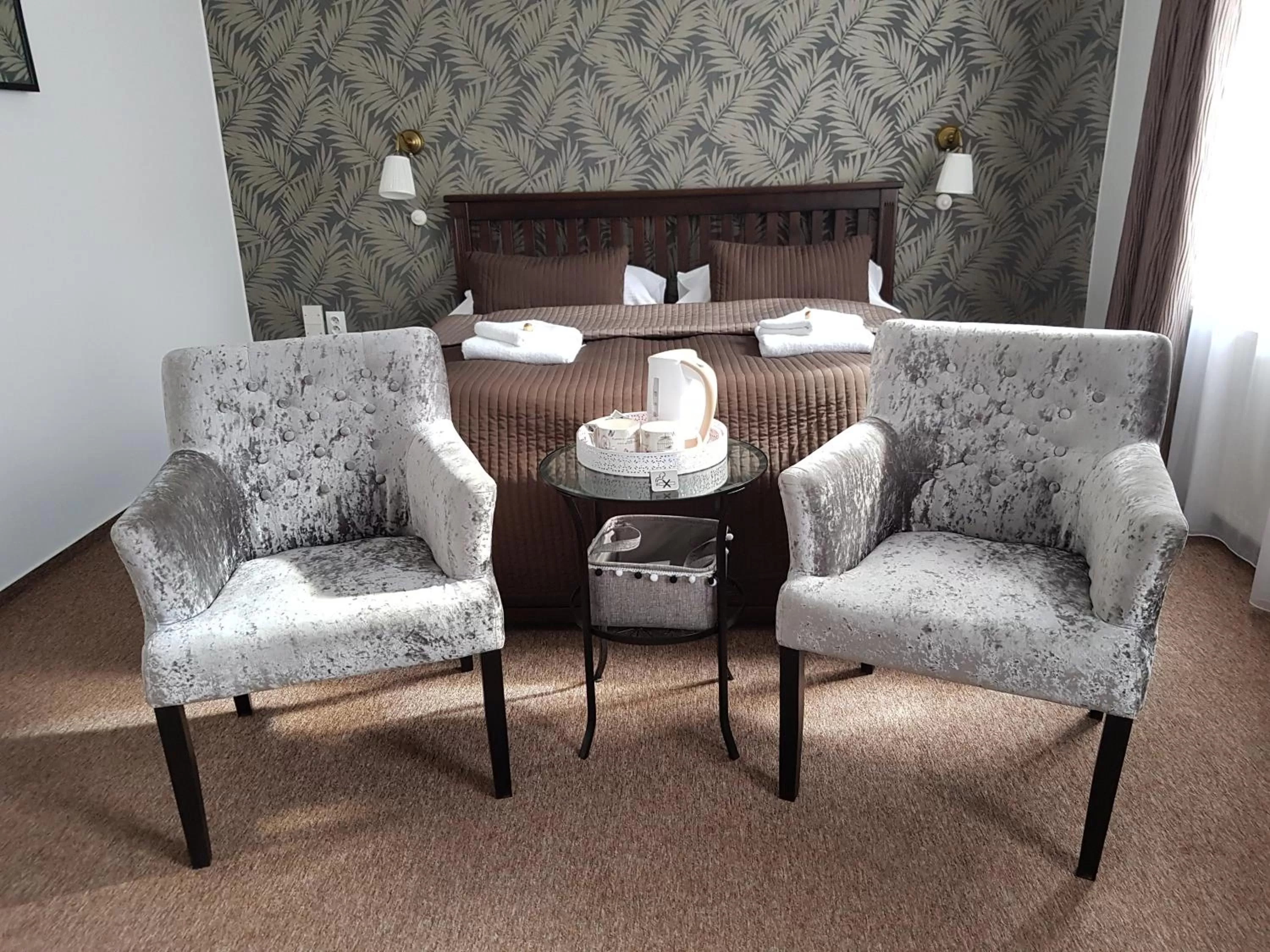 Bed in Hotel Amadeus