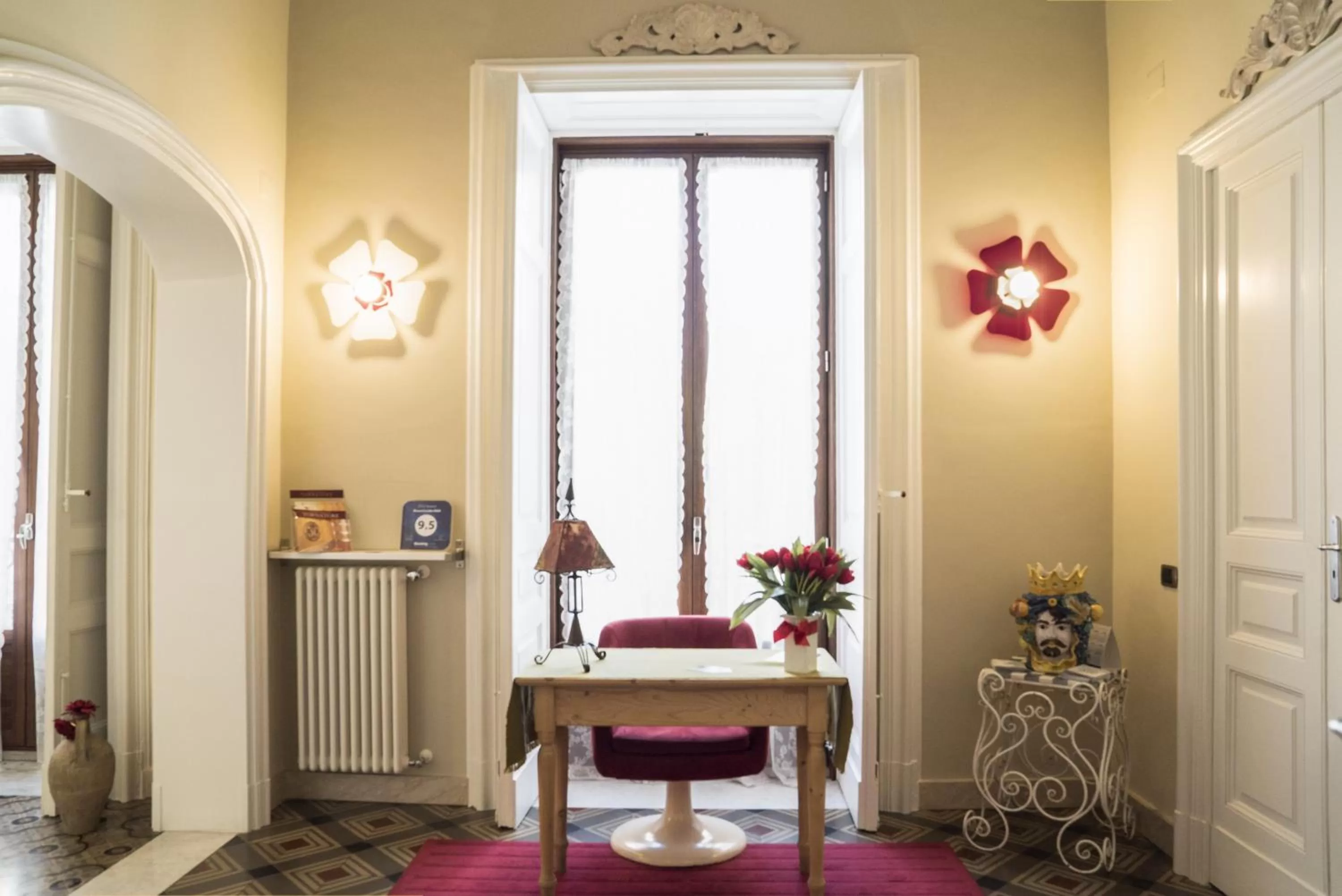 Lobby or reception in RossoCorallo B&B